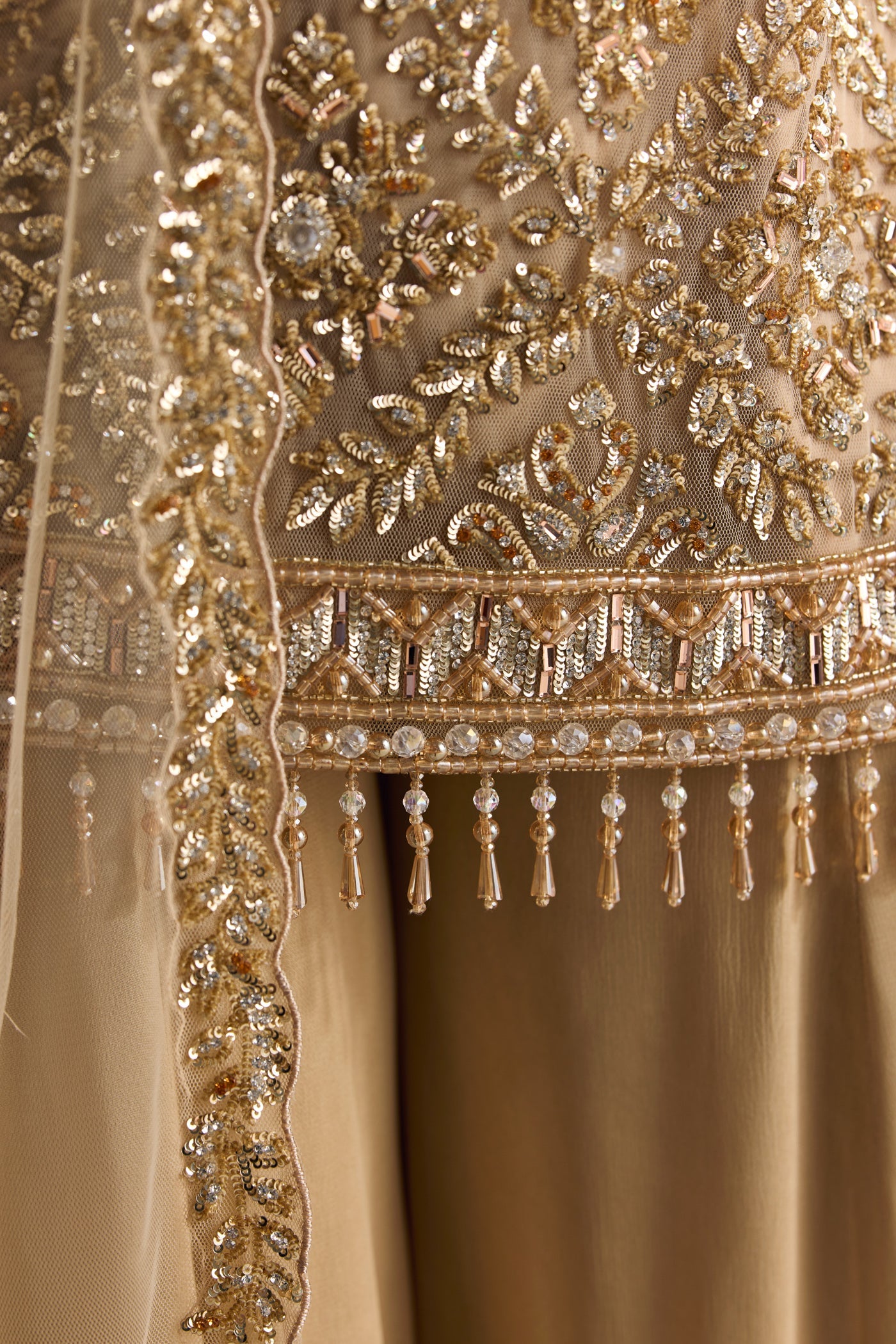 Gold Sharara Set