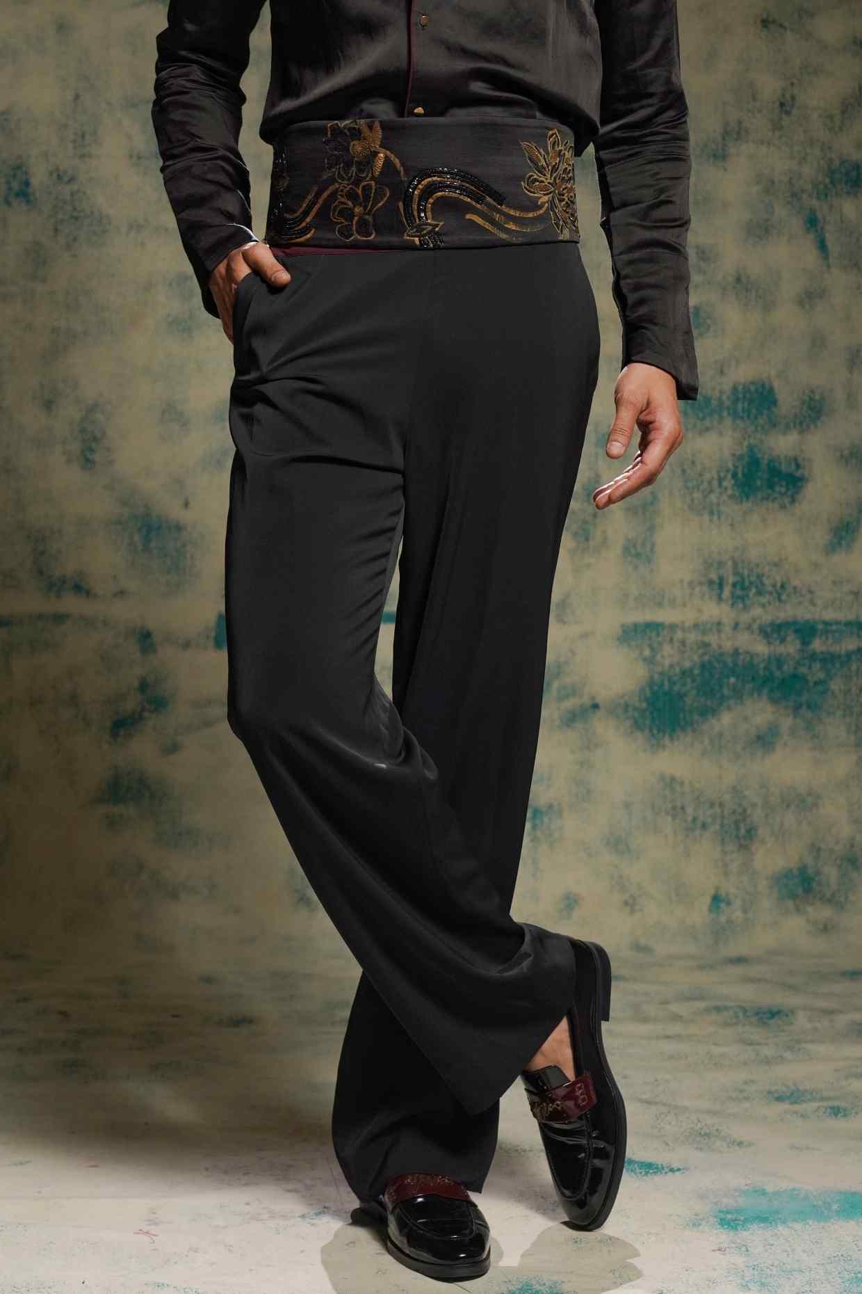 Classic Black Shirt Set