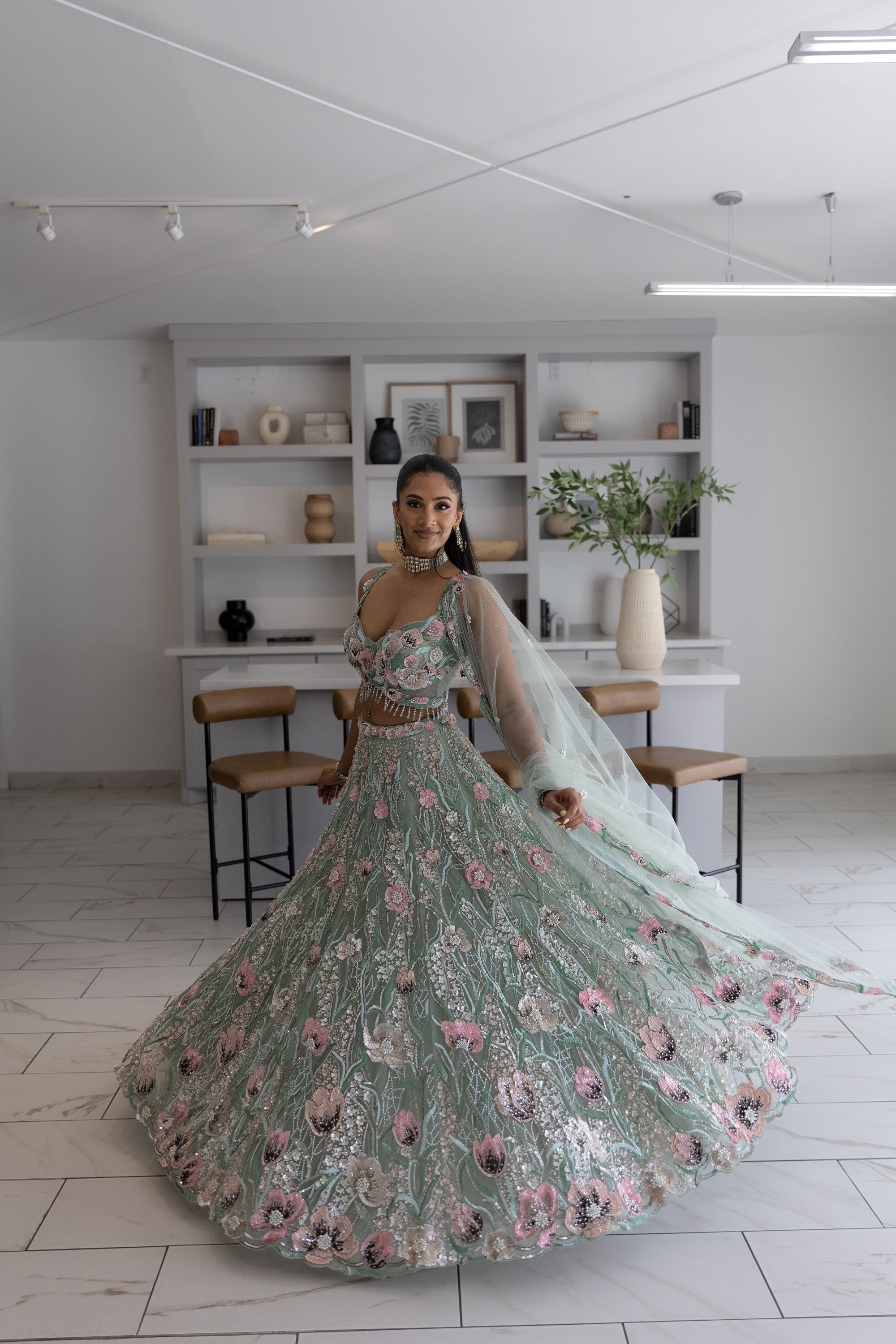 Dahlia Lehenga