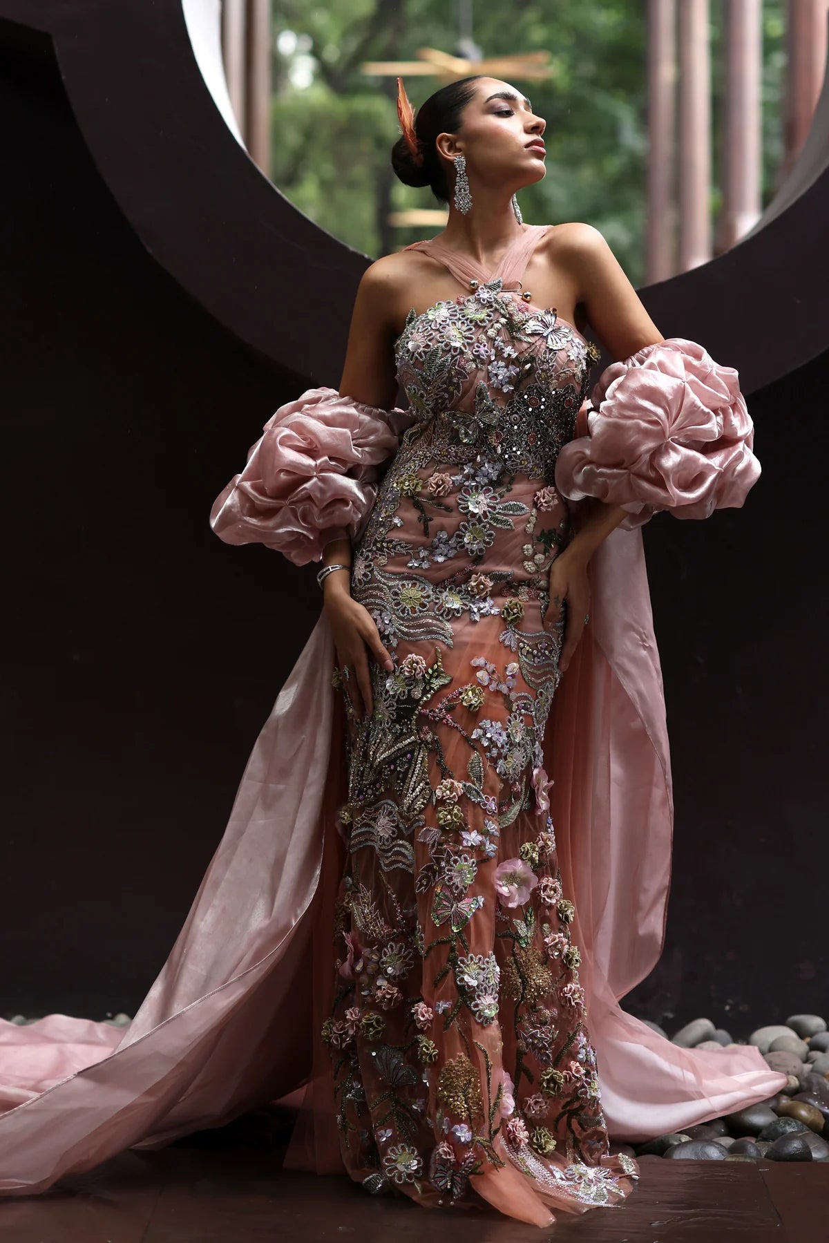 Gardenia Draped Dress