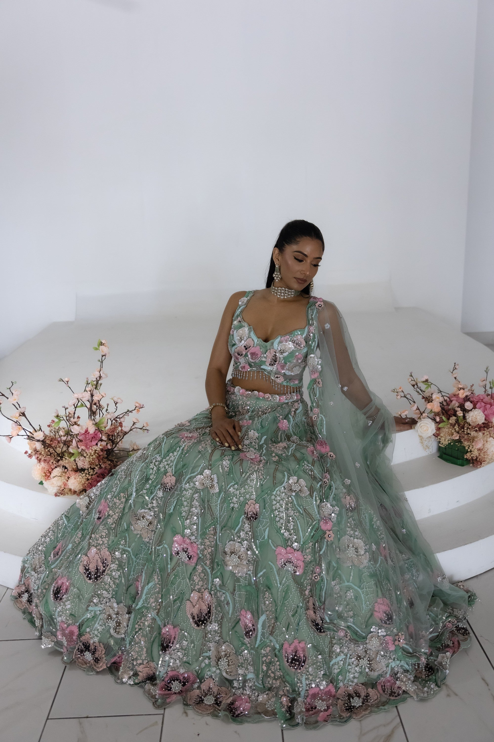 Dahlia Lehenga