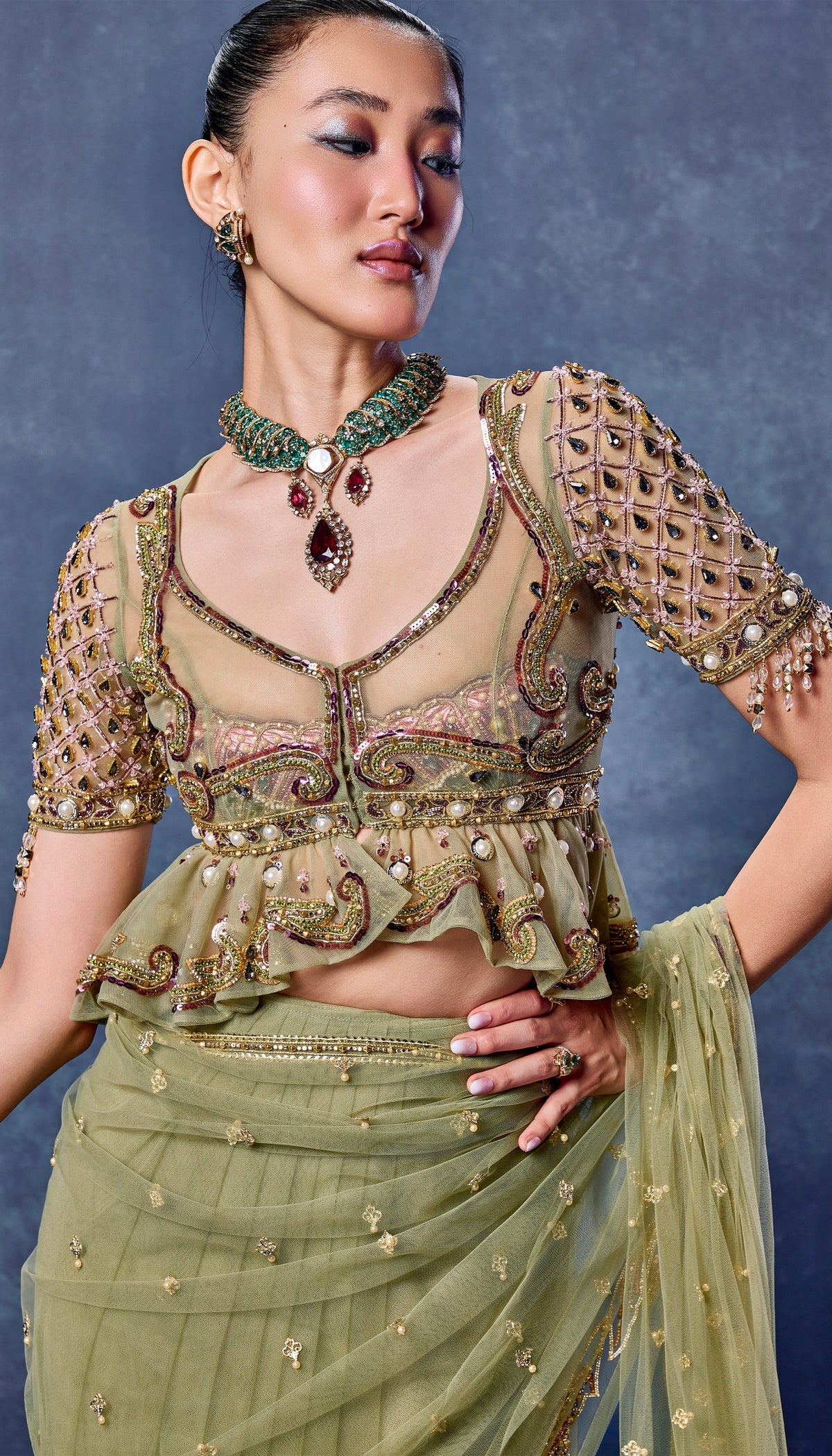 Secret Desire - Saree Set