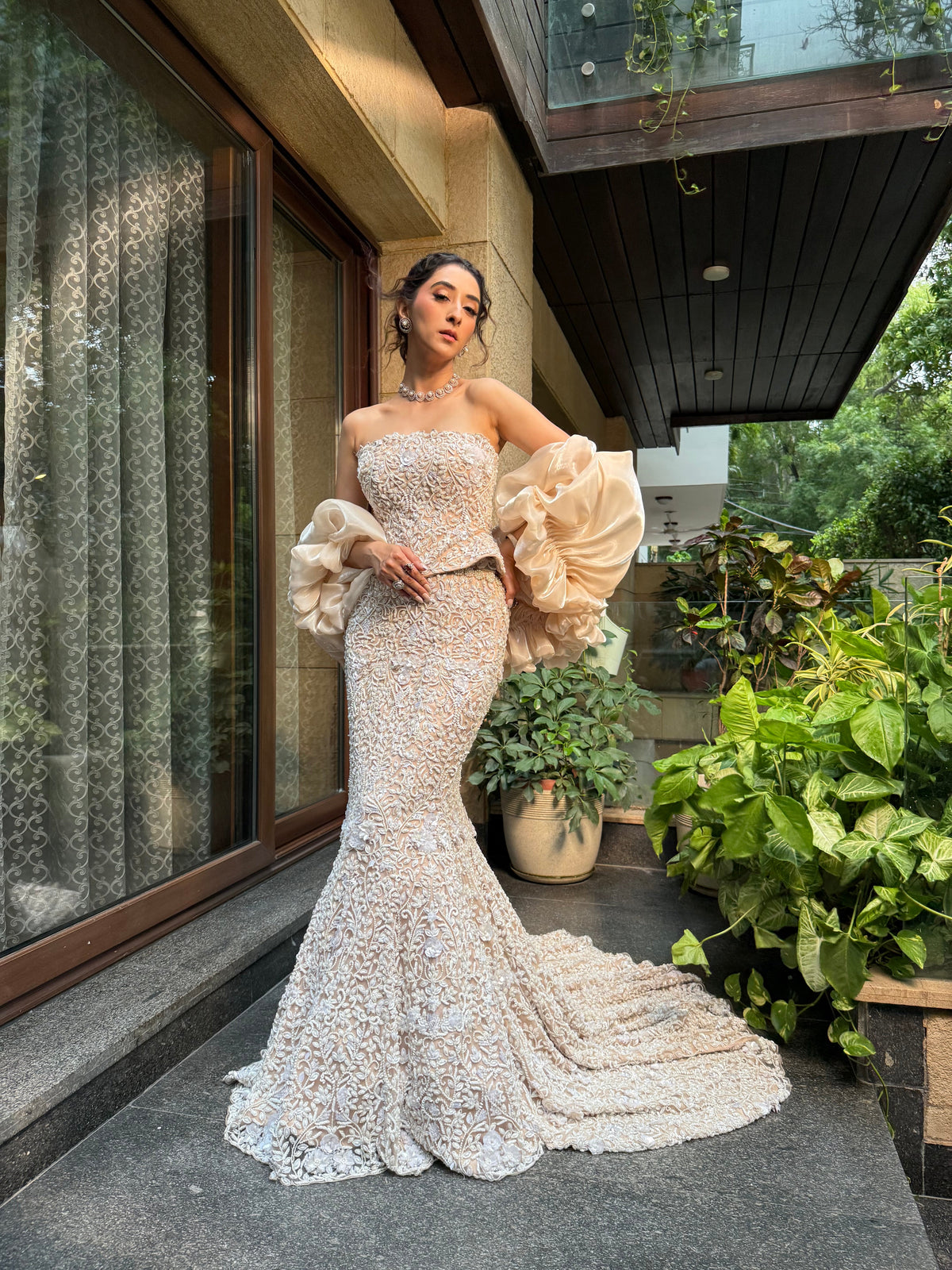 Cindrelle Corset Mermaid Lehenga