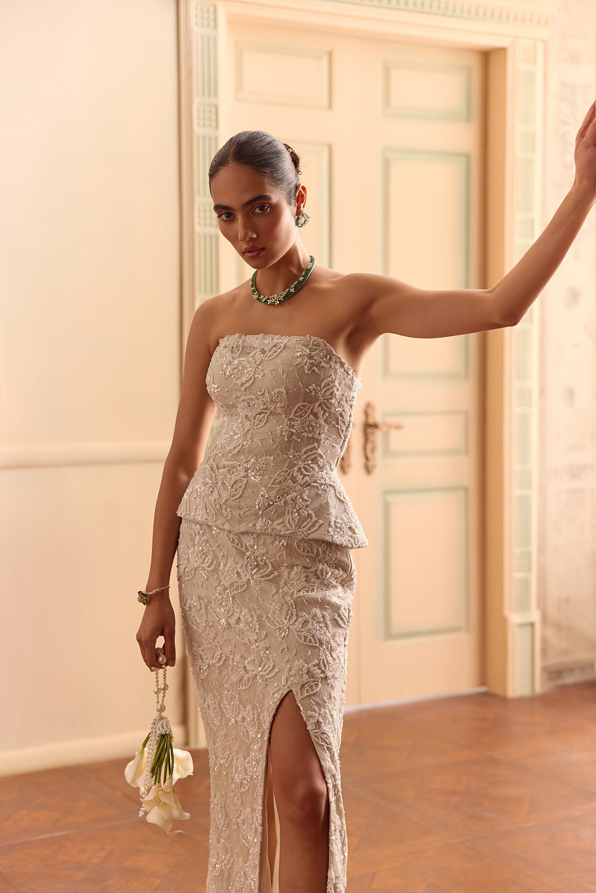 Maison Pearl- Corset & Skirt Set