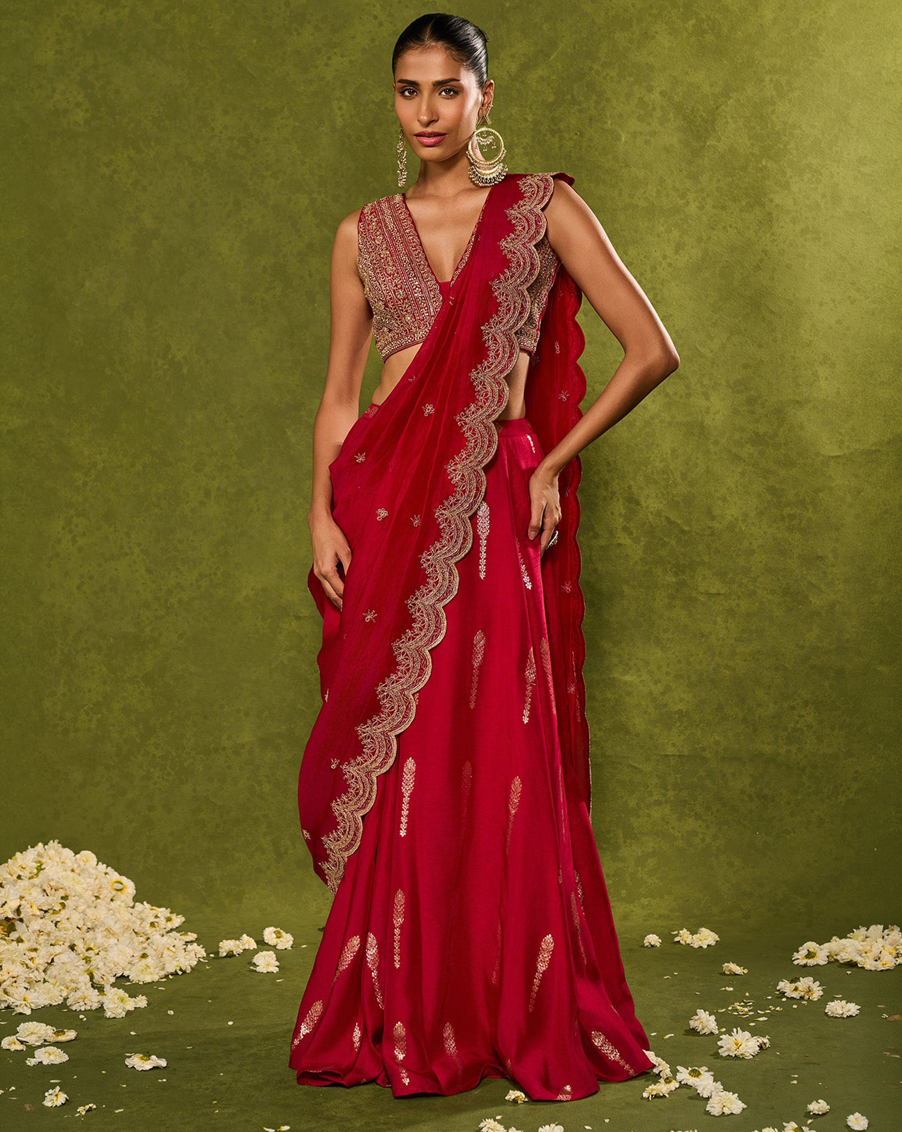Amal Lehenga Saree