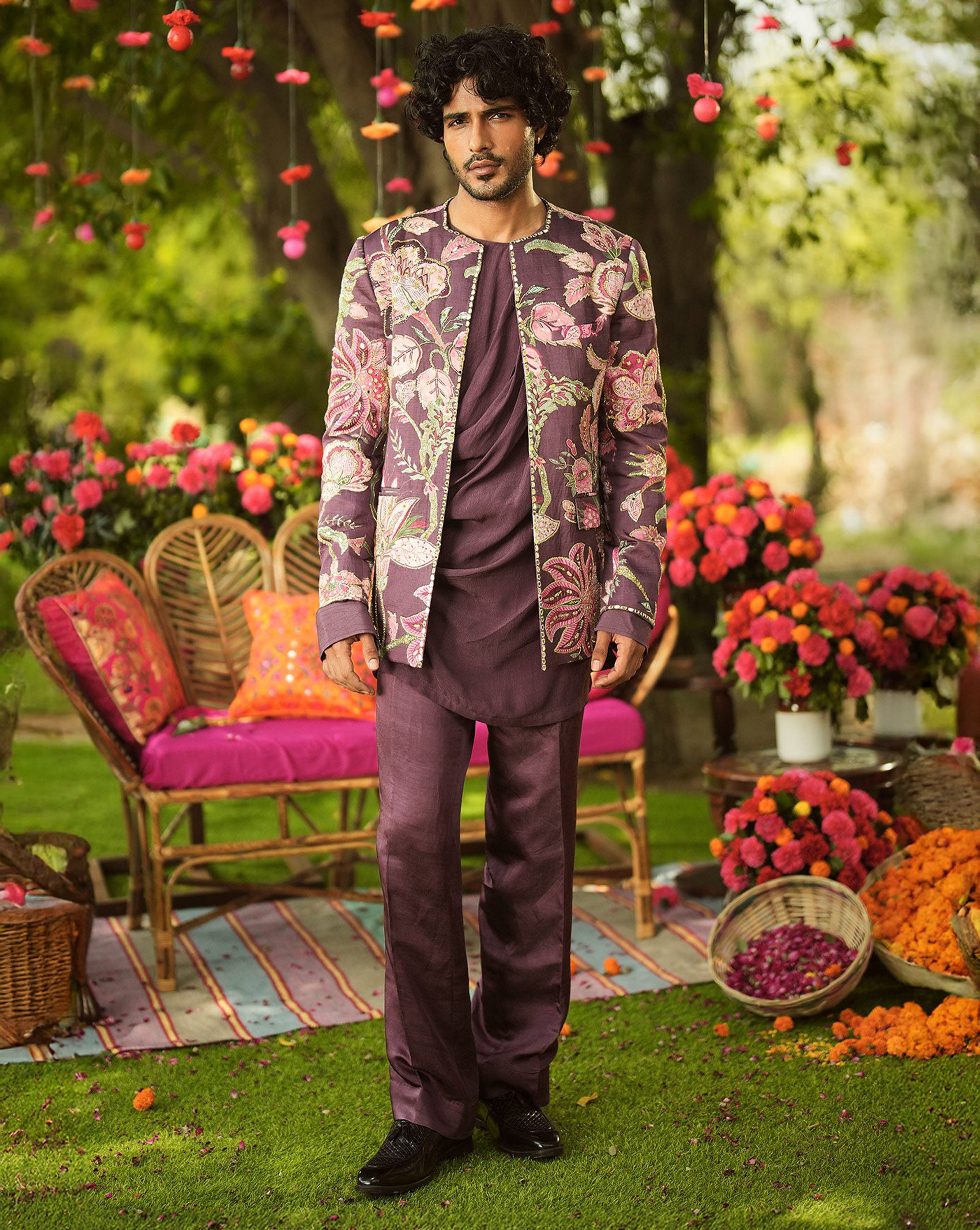 Atif Only Jacket – Panache by Sharmeen