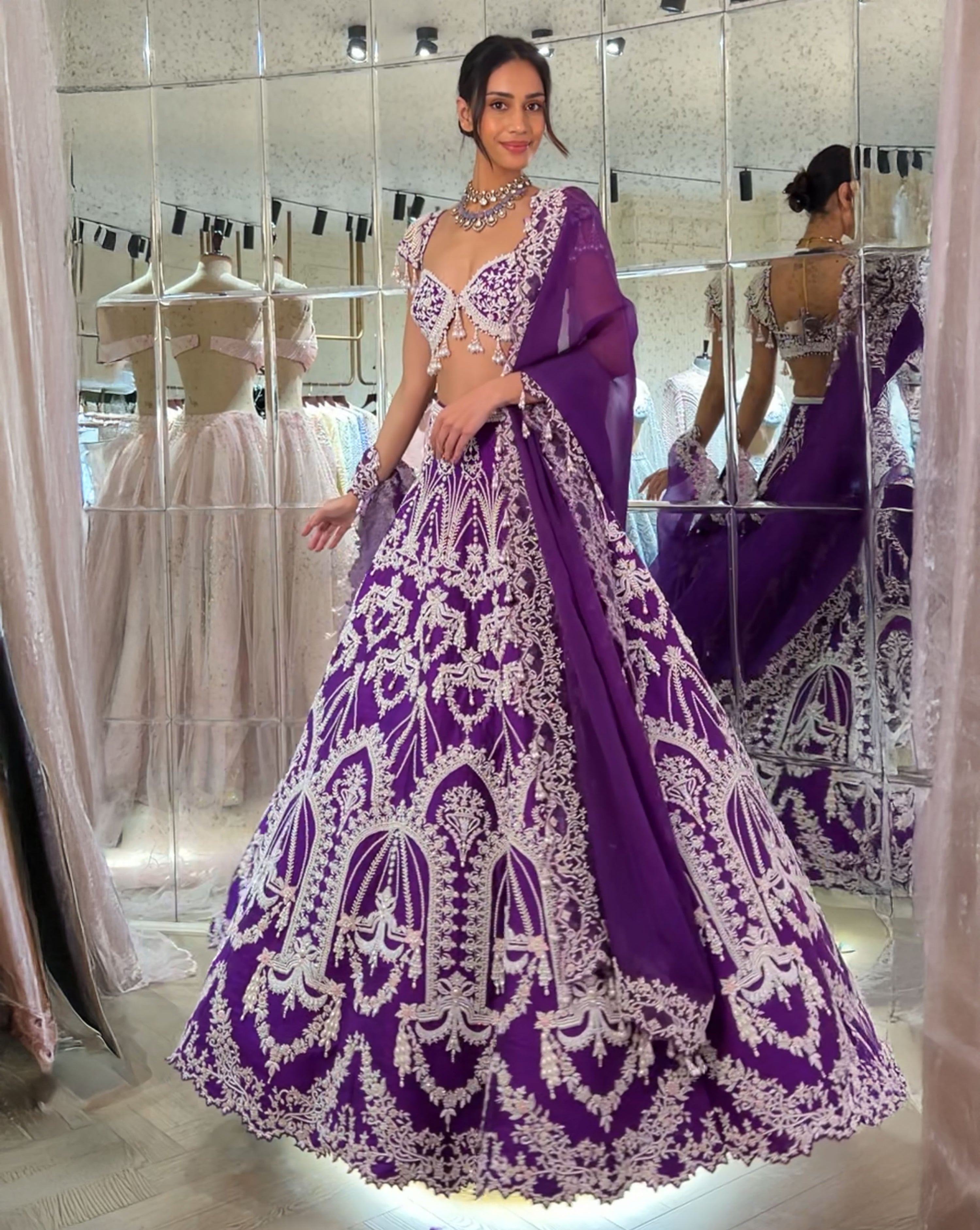 Amethyst Lehenga