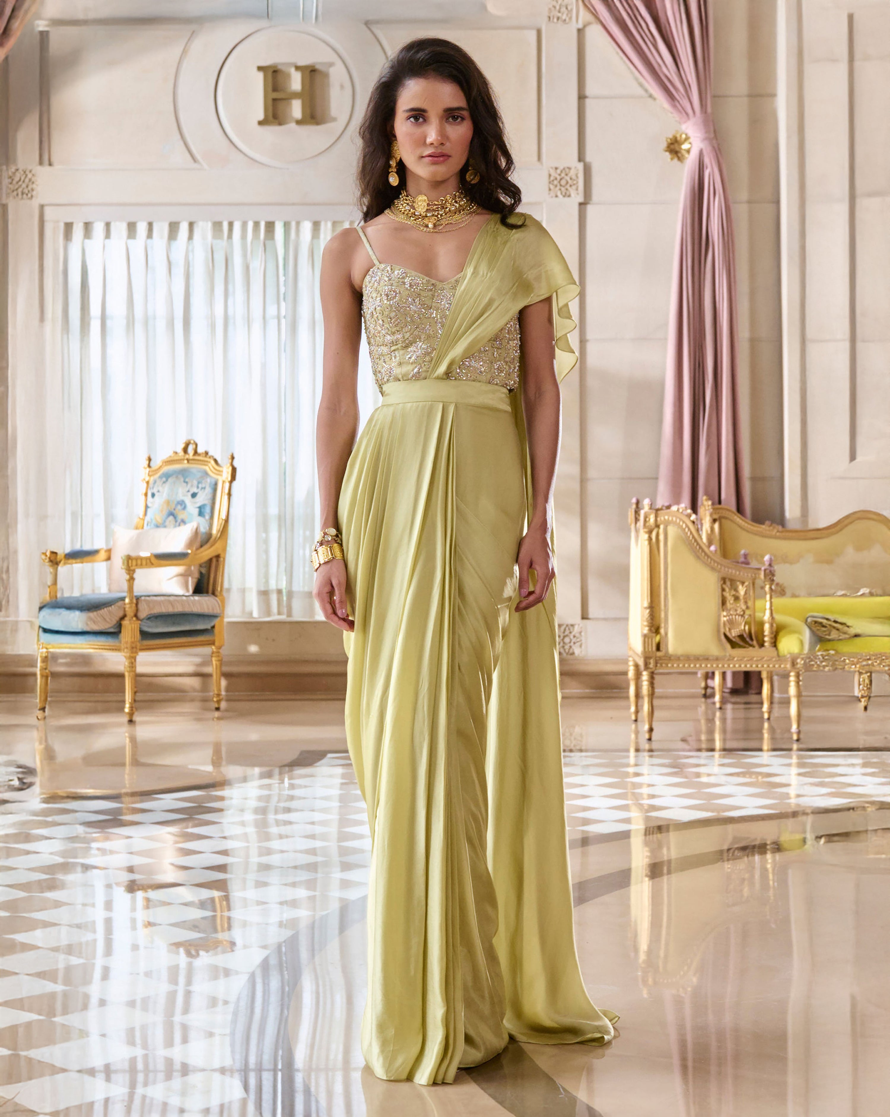 Blythe Saree Set