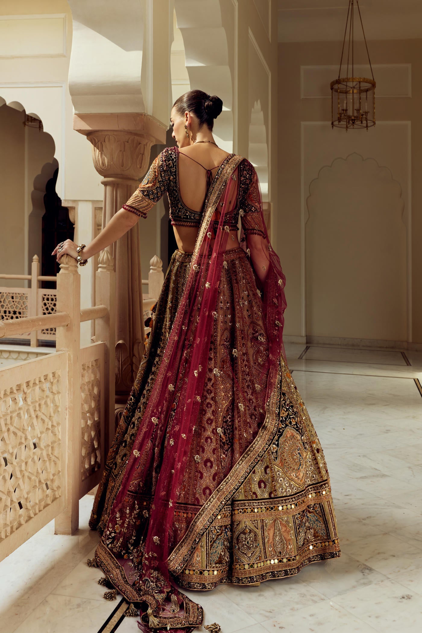 Baagh Lehenga Set