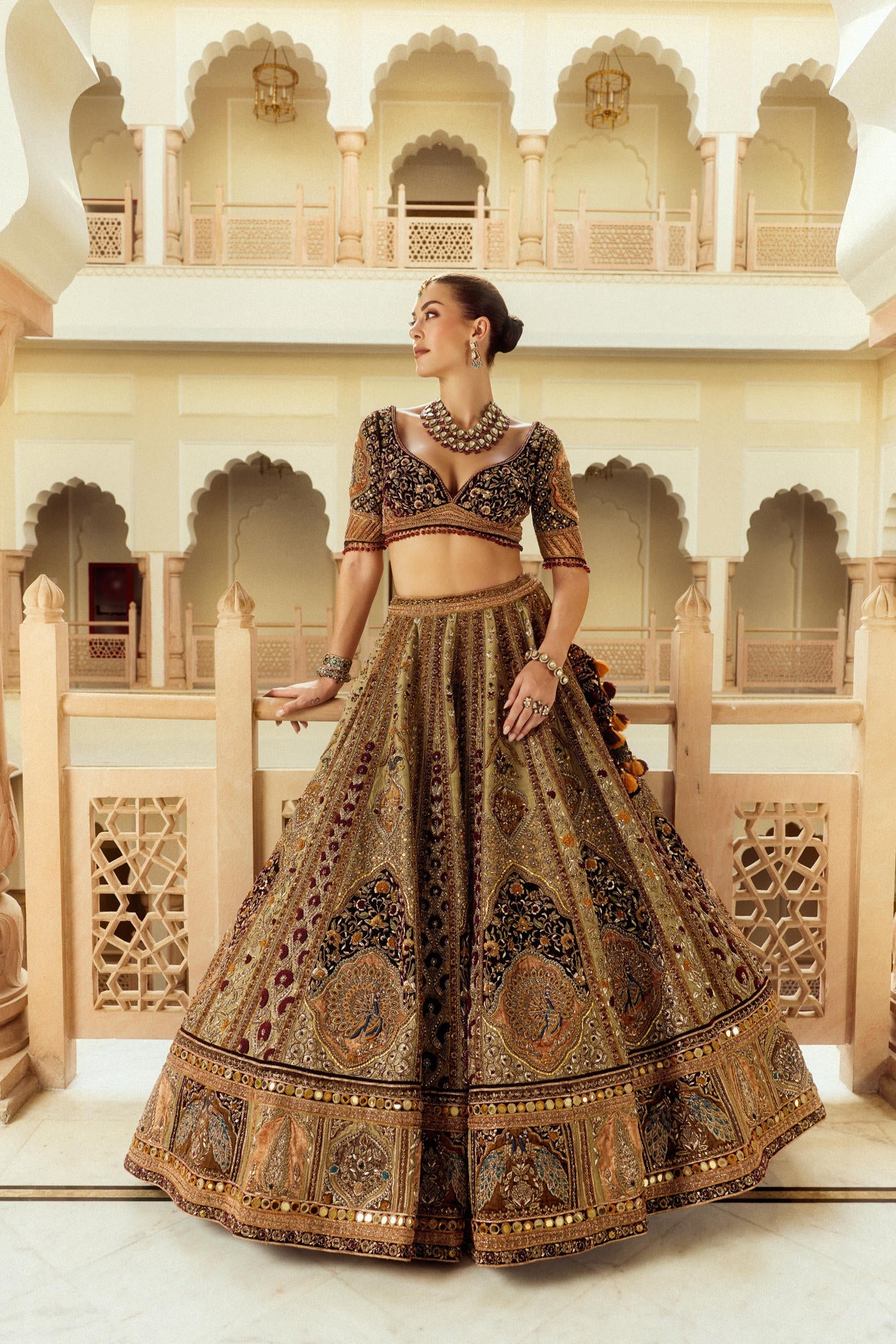 Baagh Lehenga Set