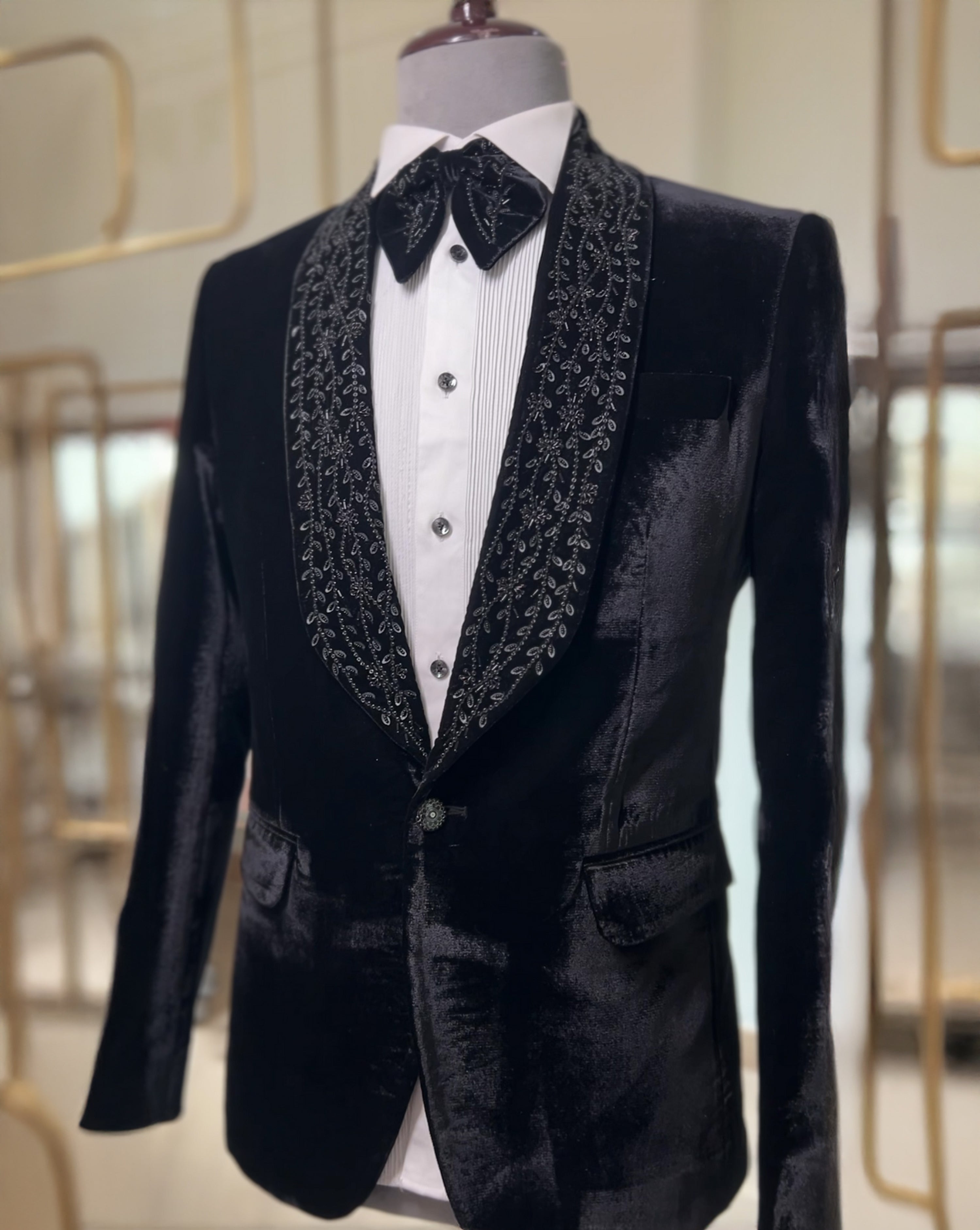 Black Velvet Tuxedo