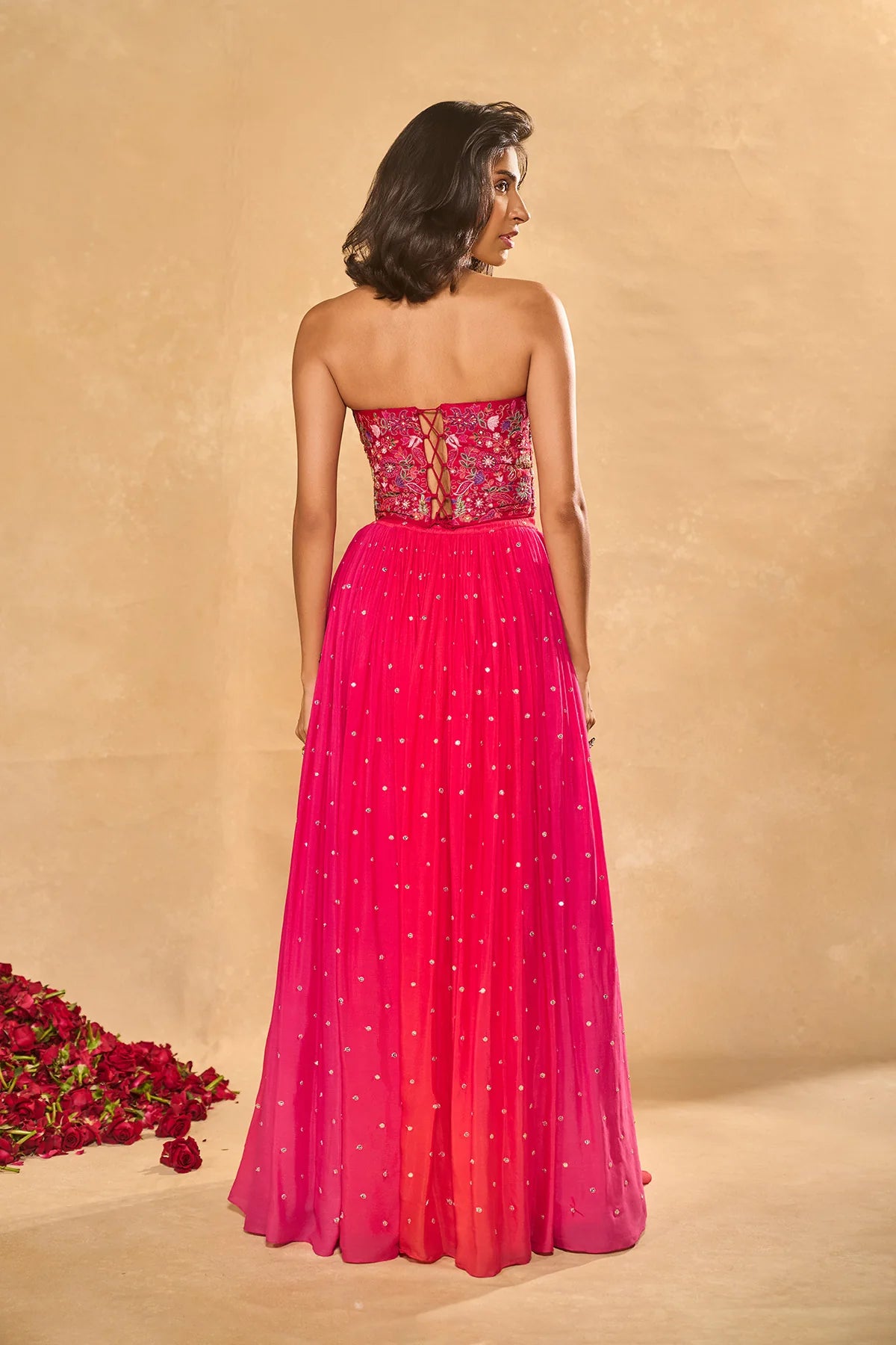 Aries Corset Lehenga