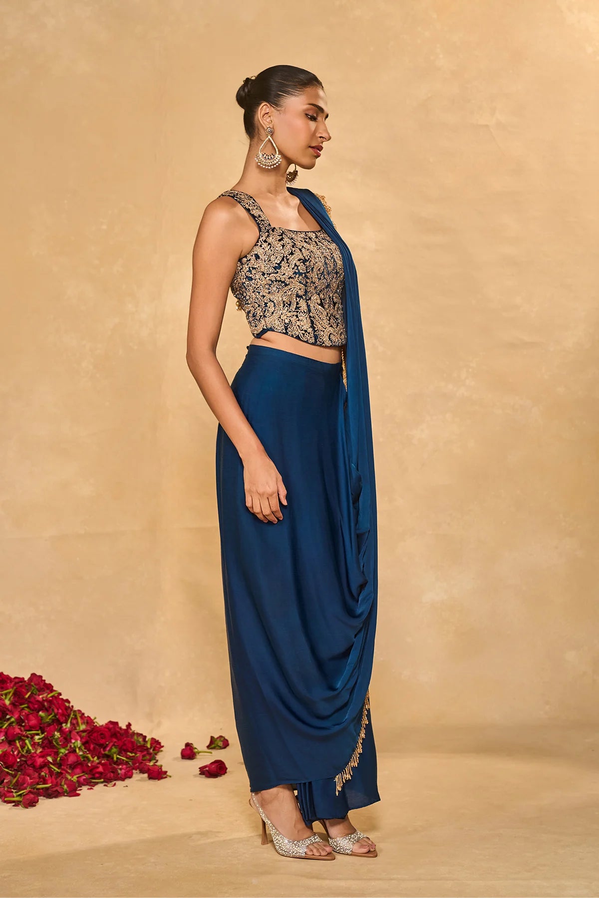 Lekha Slit Saree