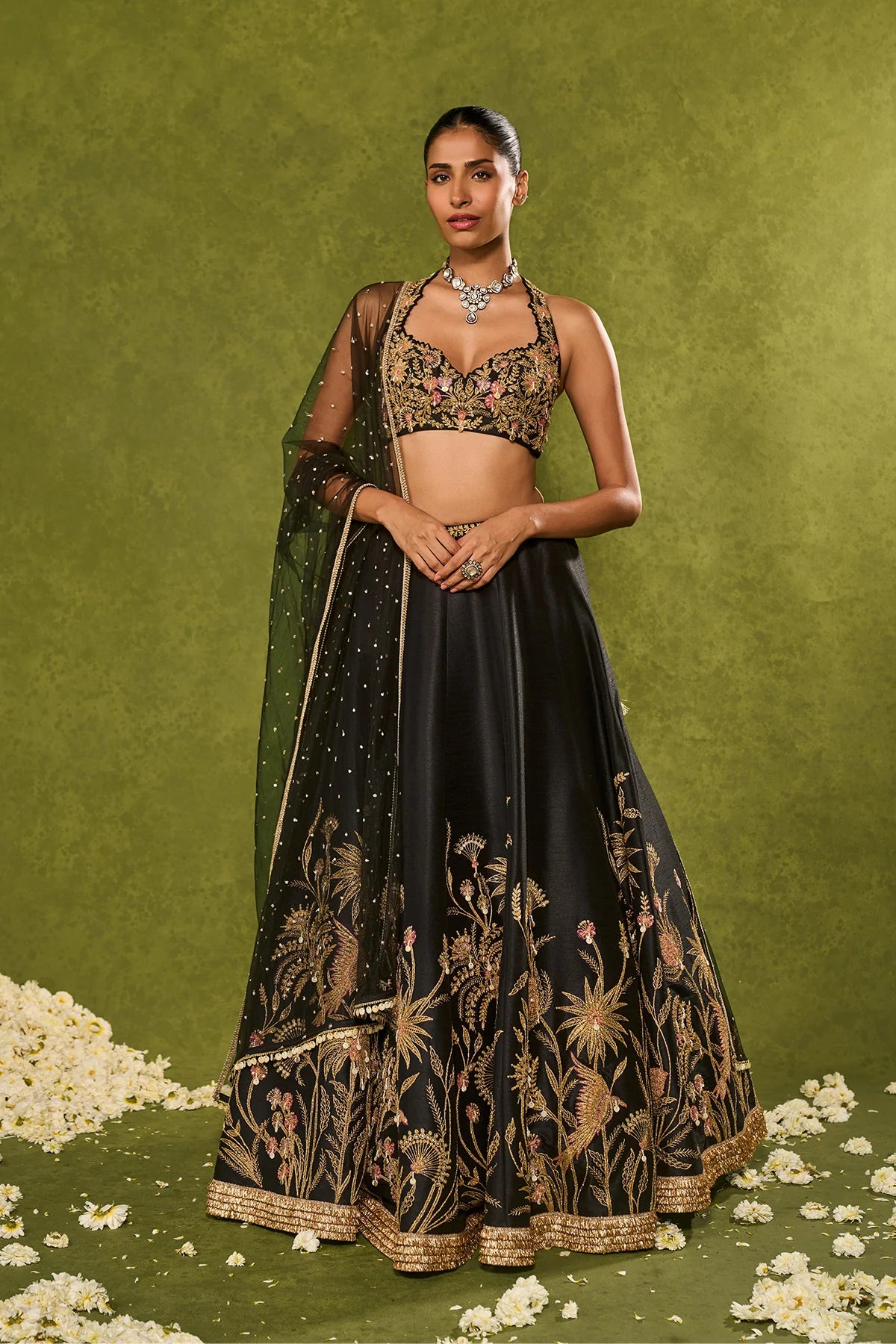 Huda Lehenga