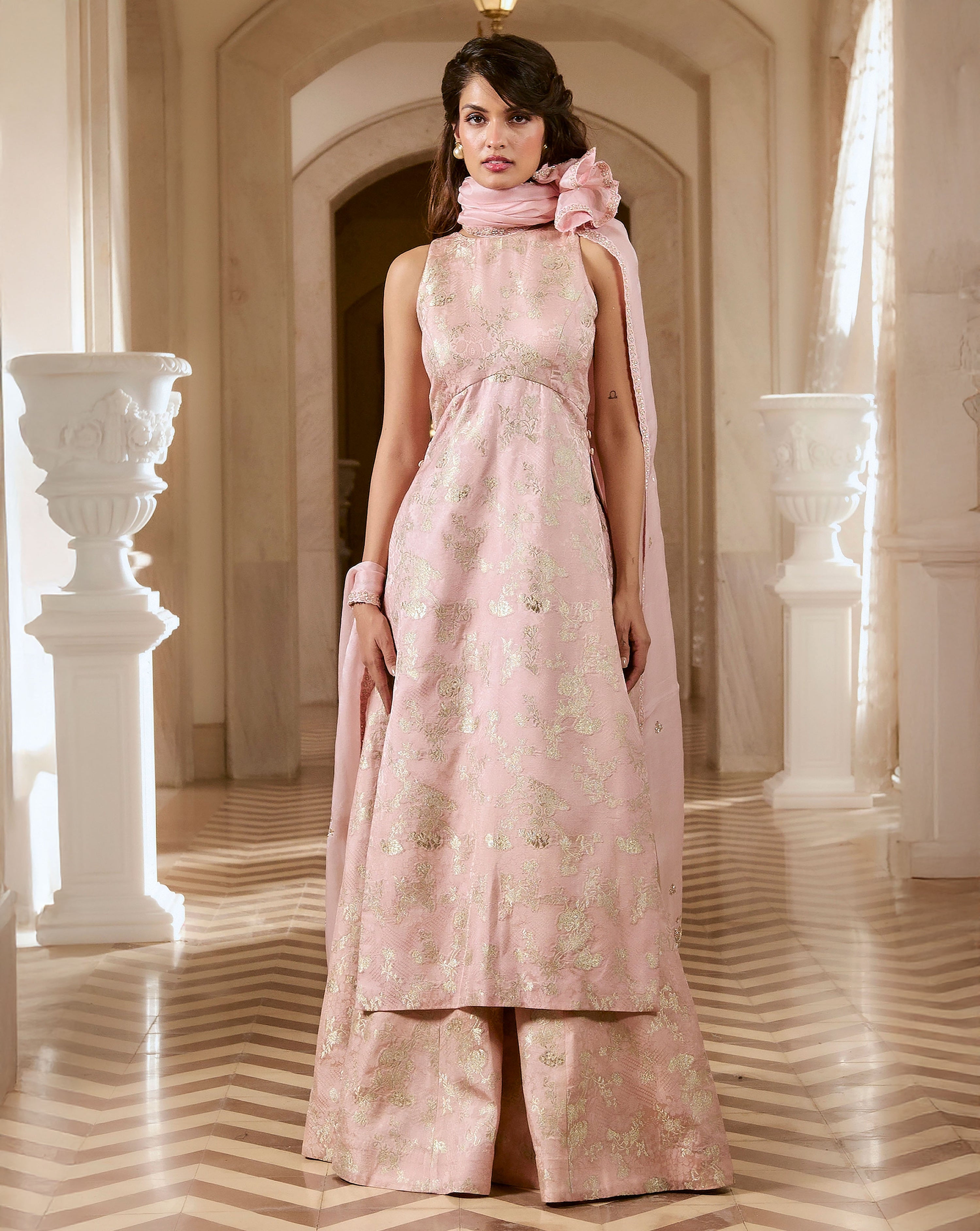 Chiara Kurta Set – Pink