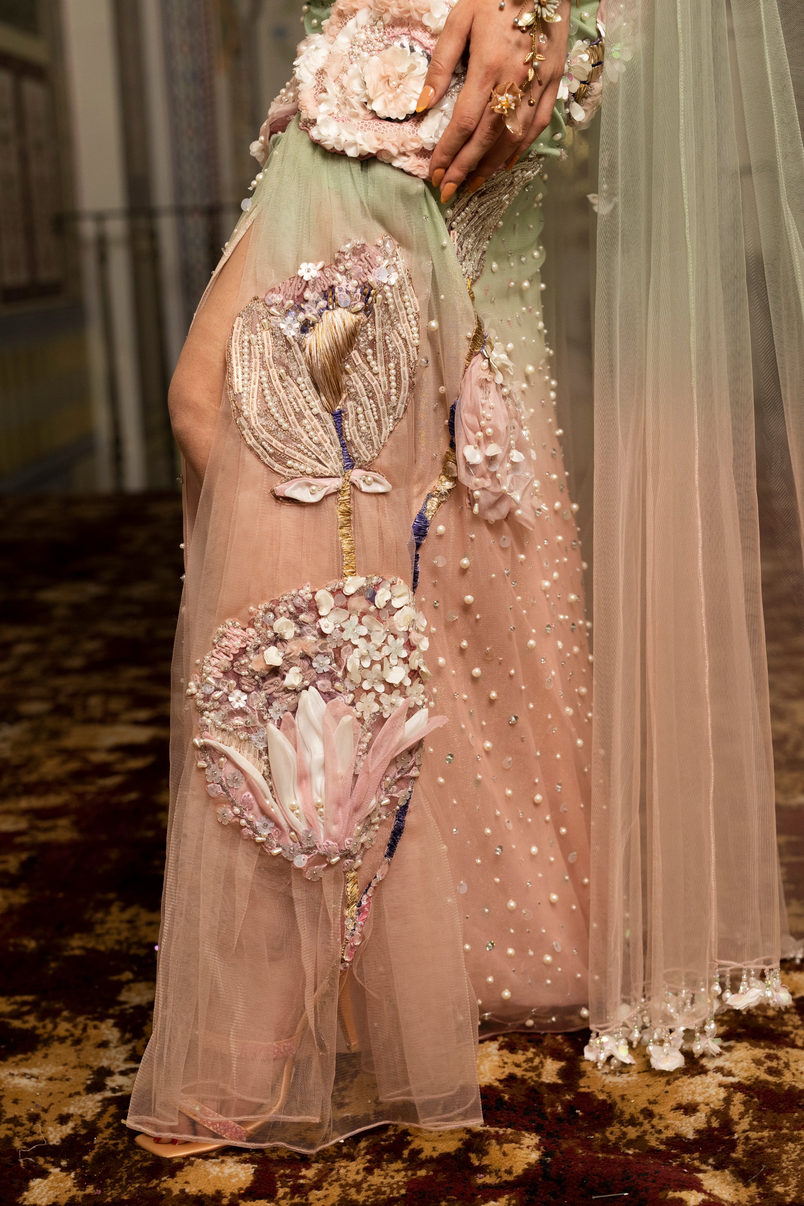 Marica Draped Gown