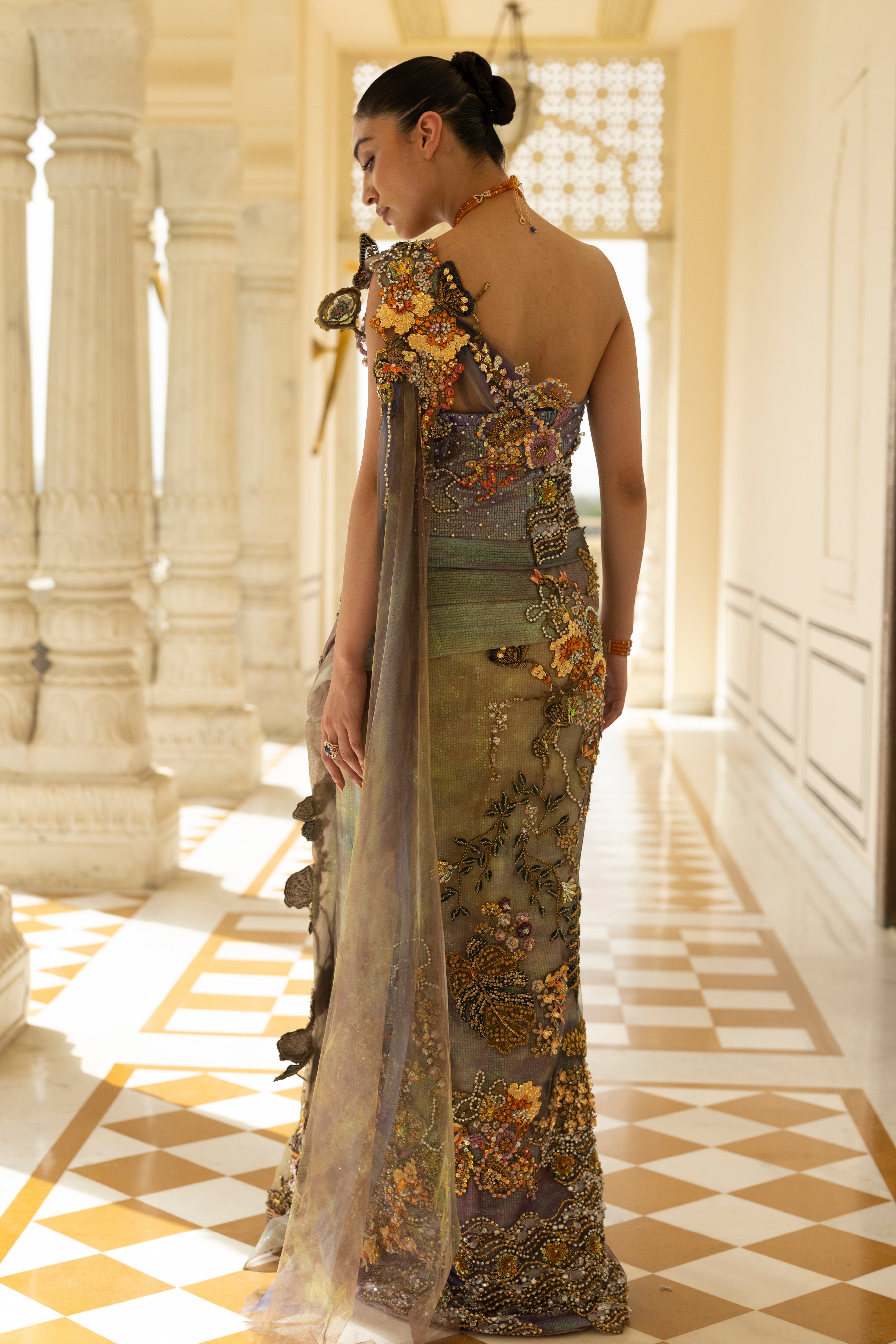 Nerina Draped Saree