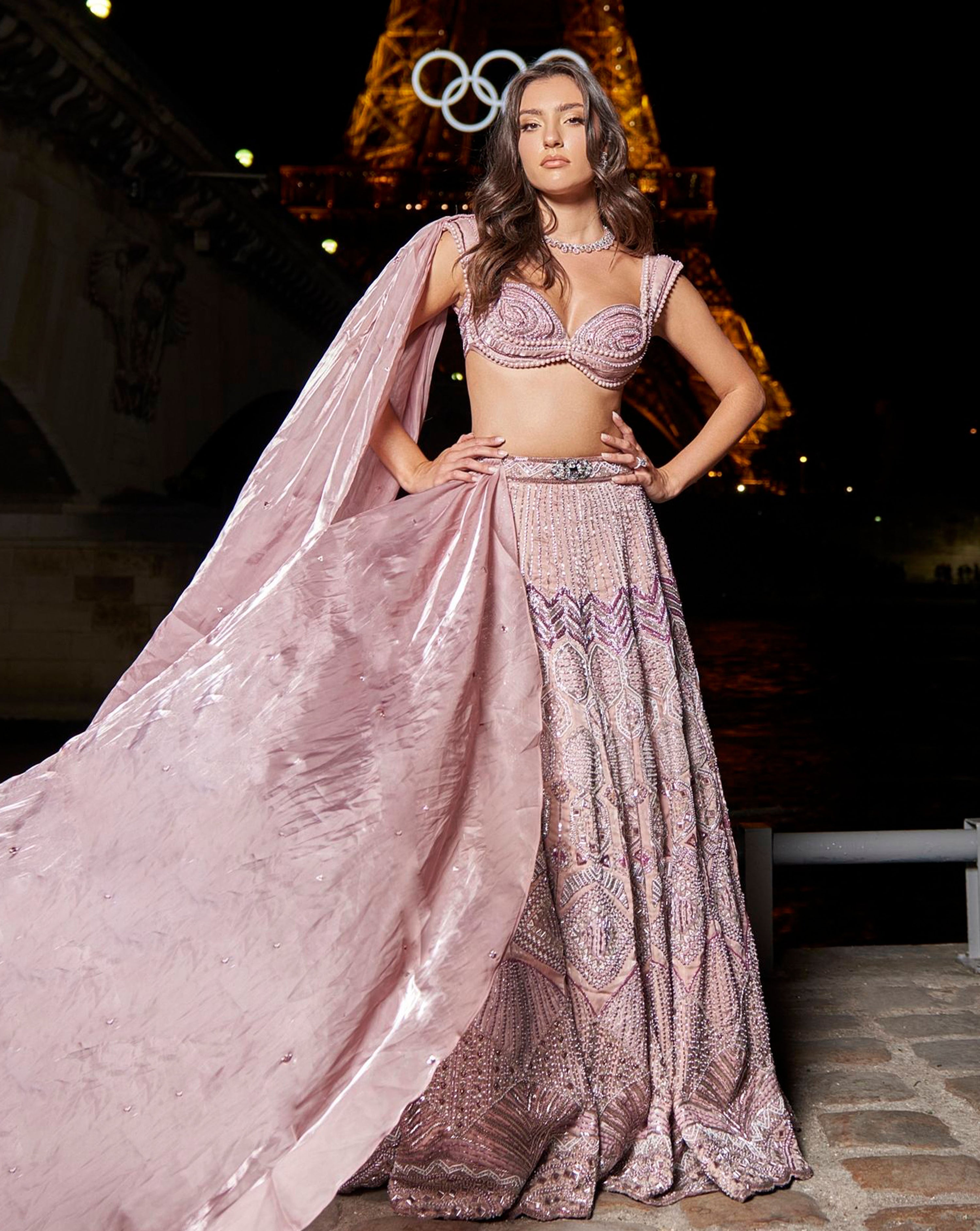 PInk Lehenga Set