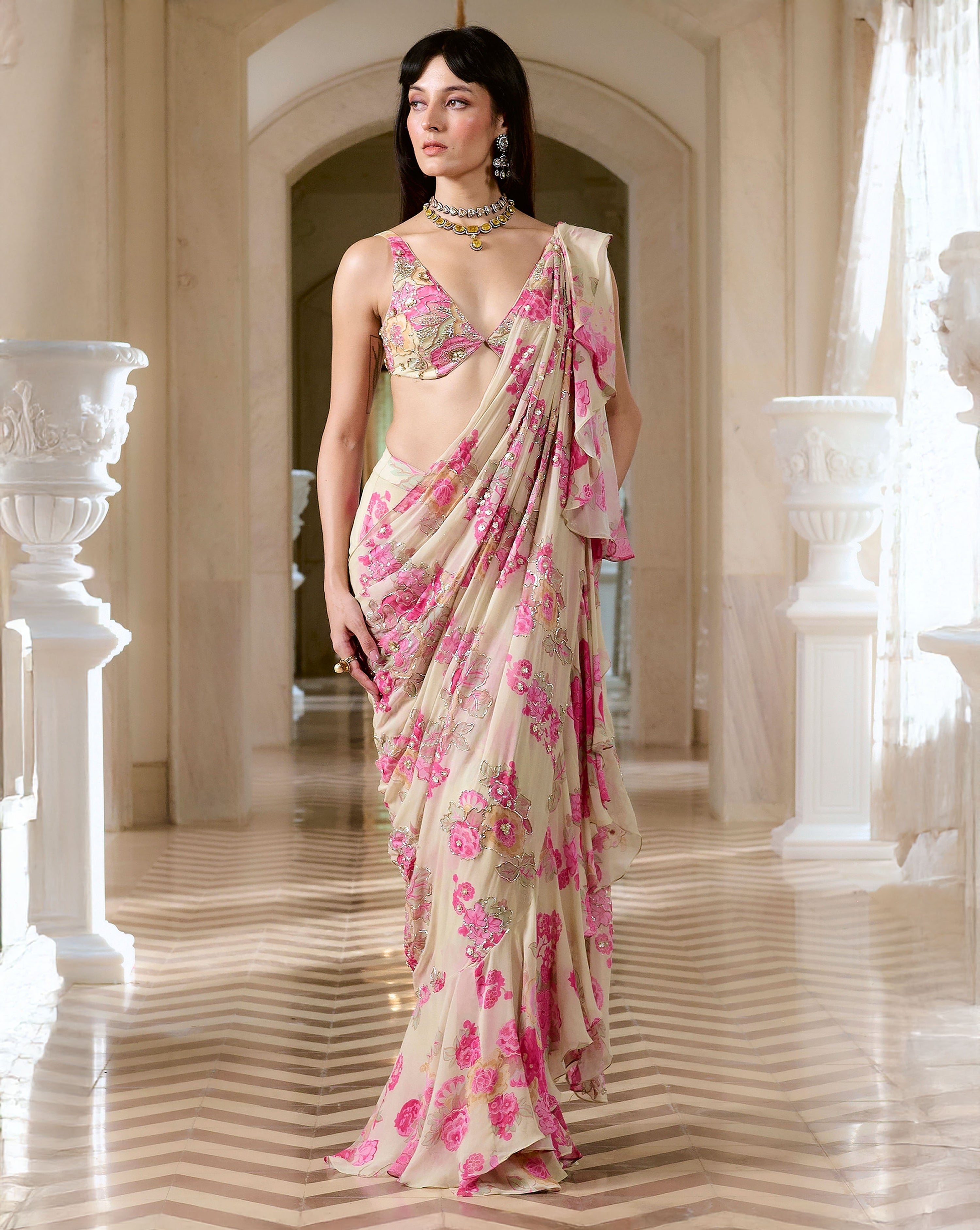 Elettra Saree Set