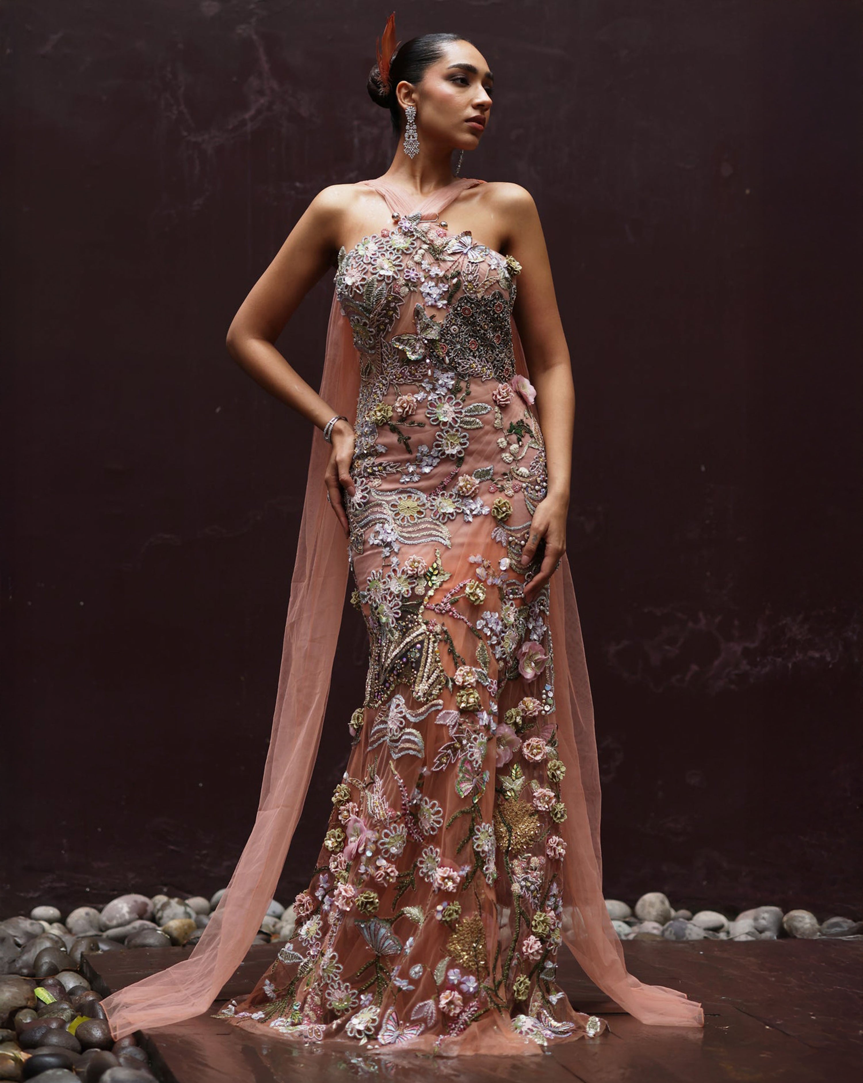Gardenia Draped Dress
