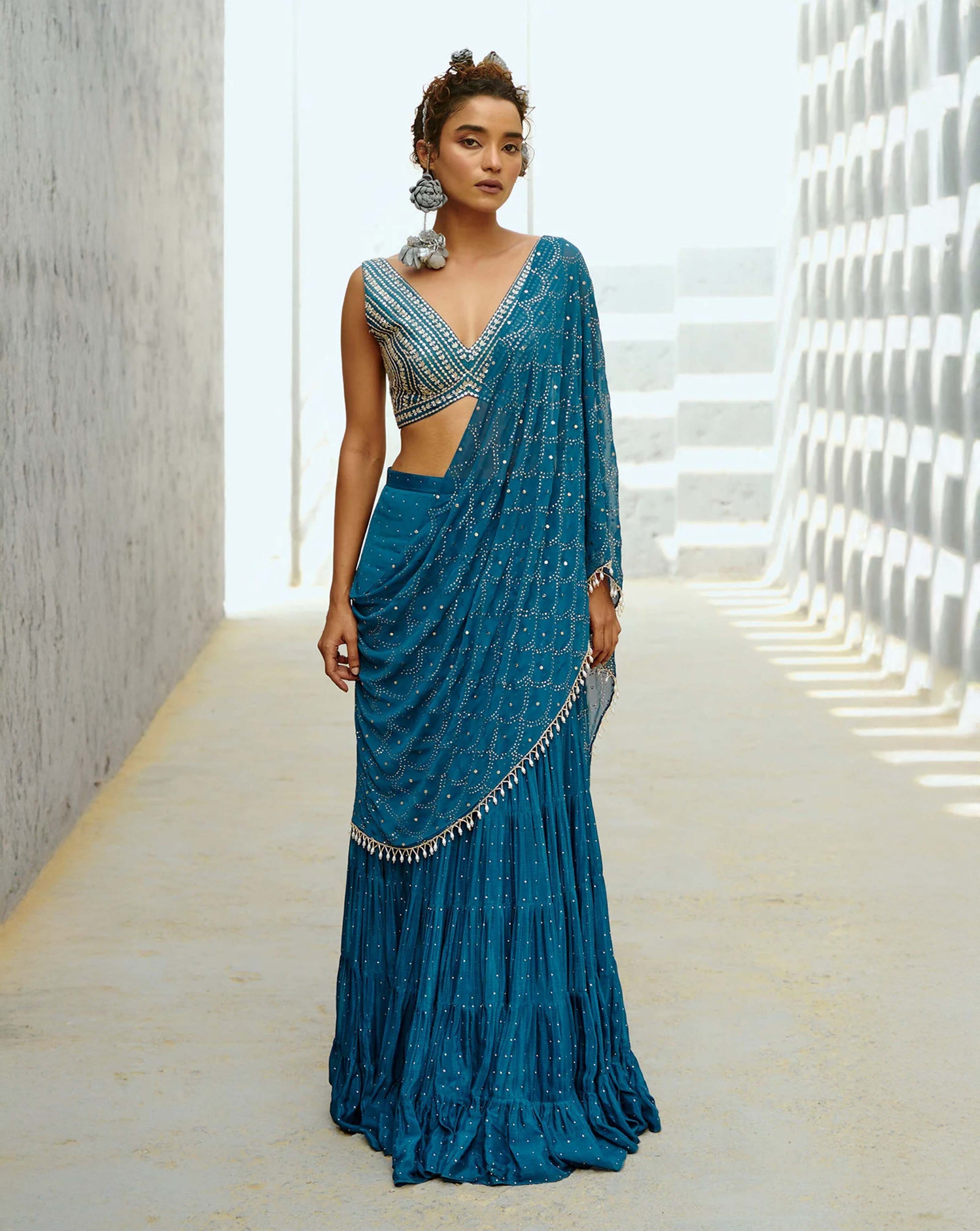 Grace Pre Drape Saree