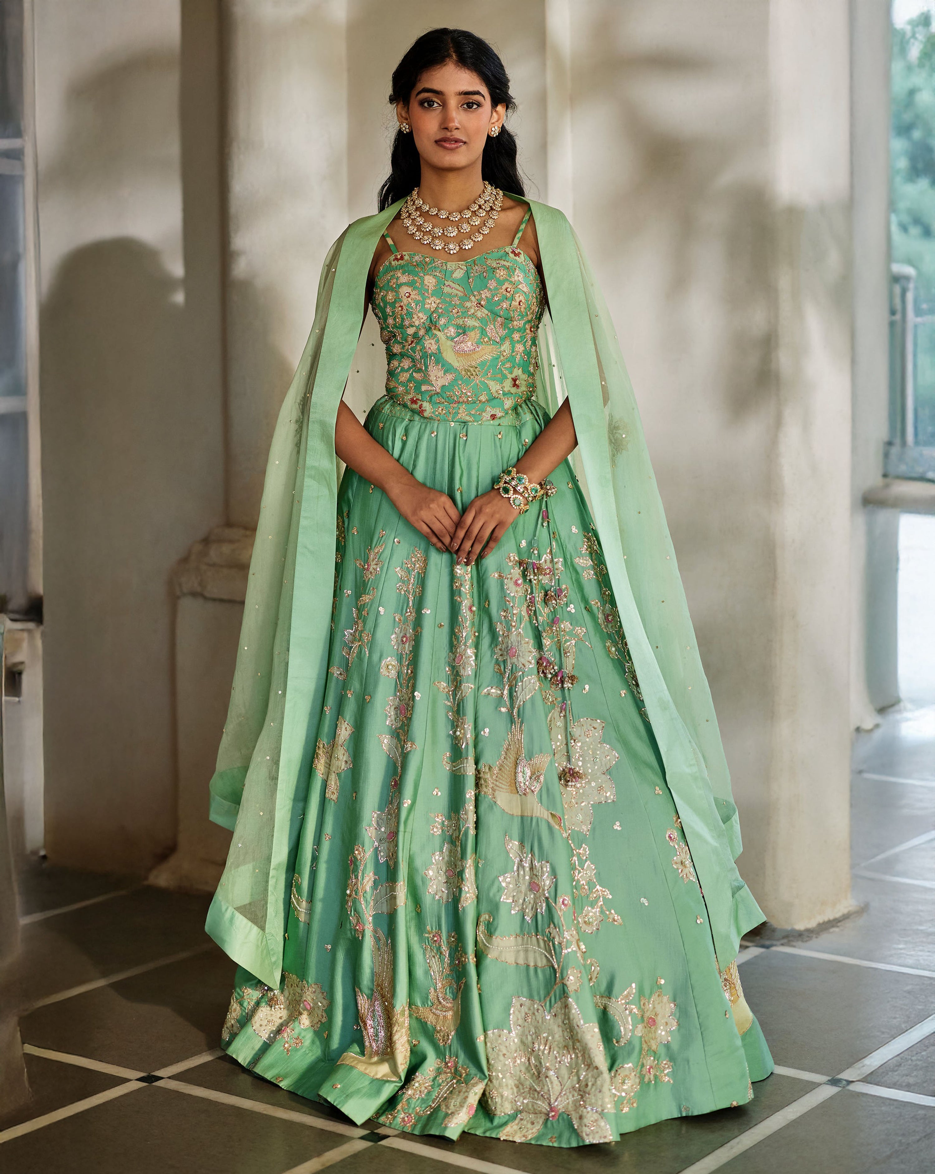 Heli Lehenga Set