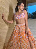 Marigold Lehenga Set