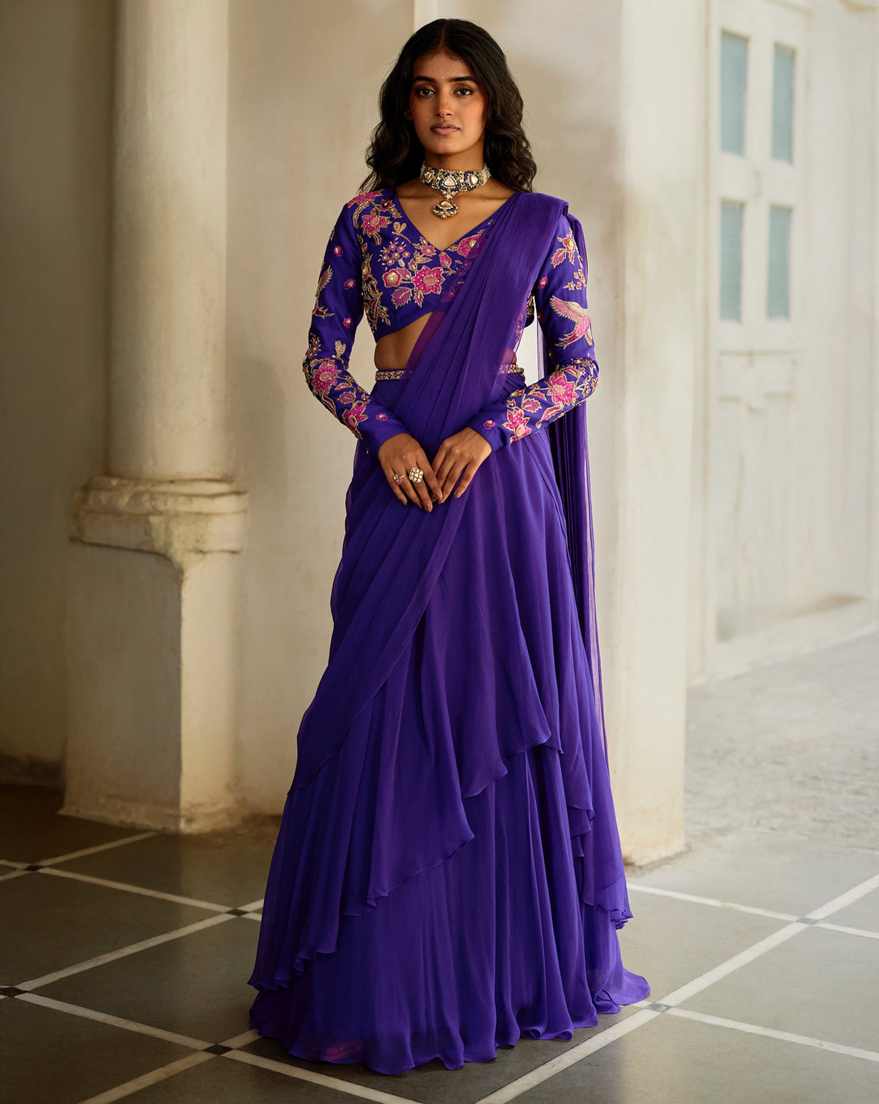 Lithi Saree Set