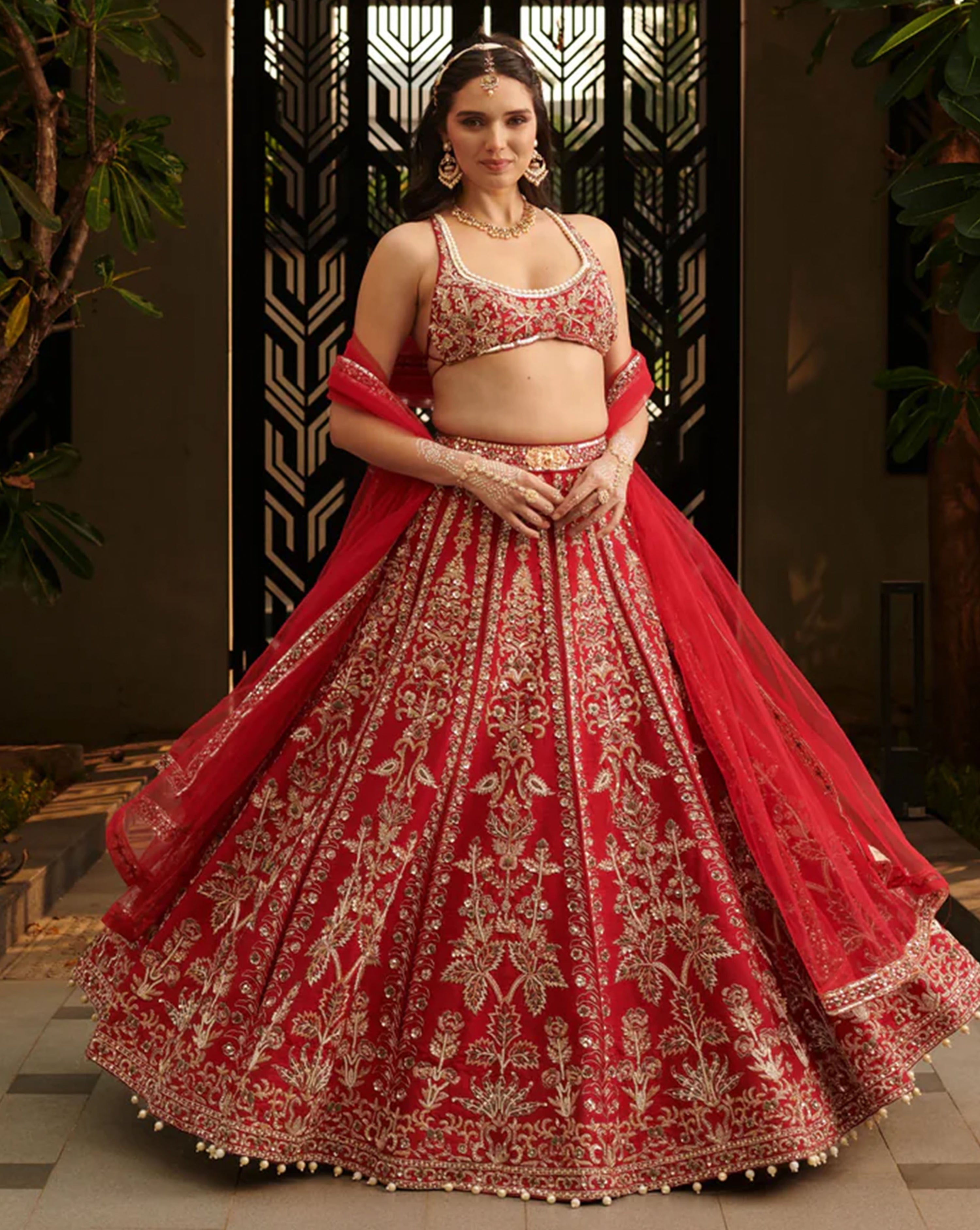Love Spell Red Lehenga Love Spell Red Lehenga