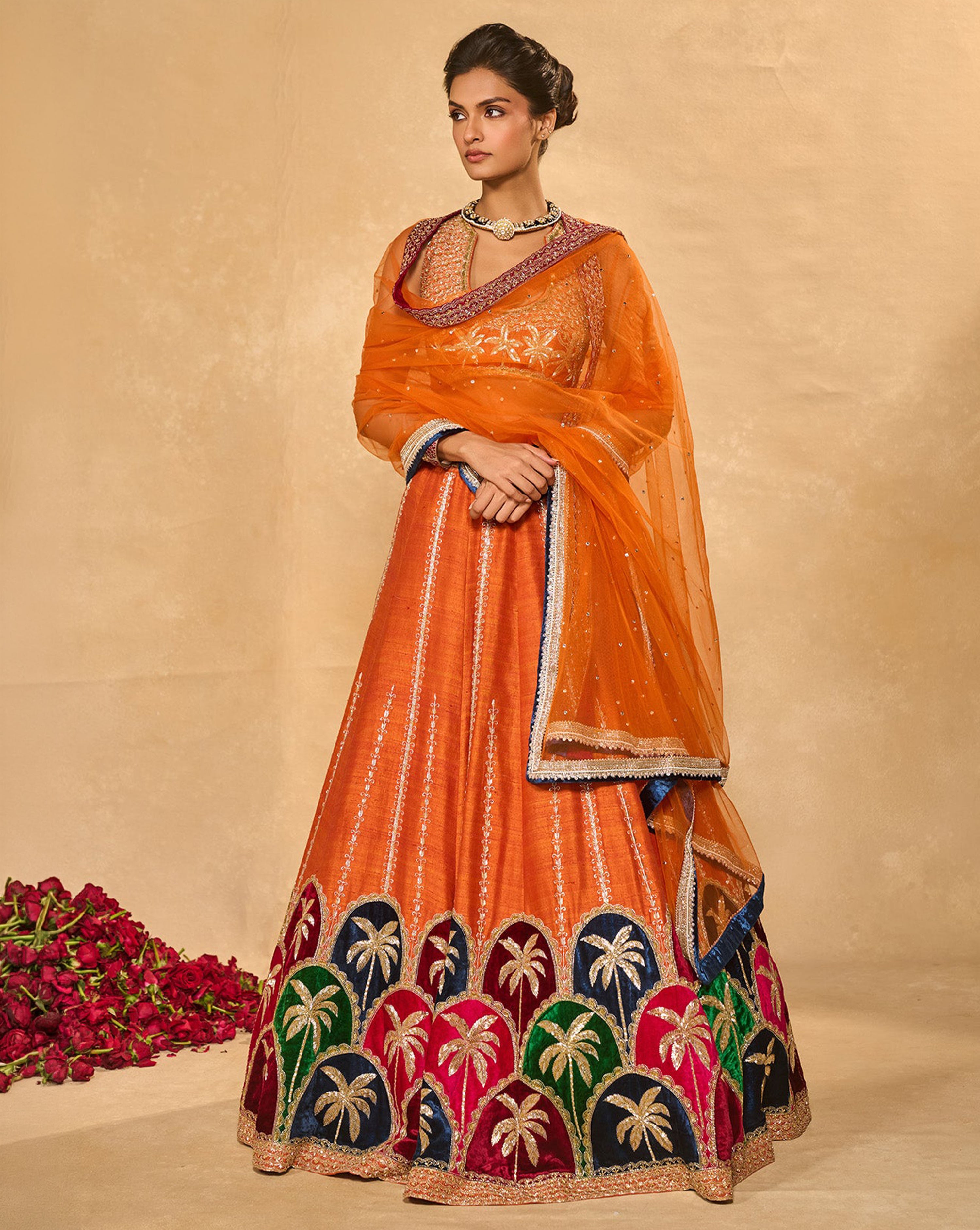 Maple Lehenga
