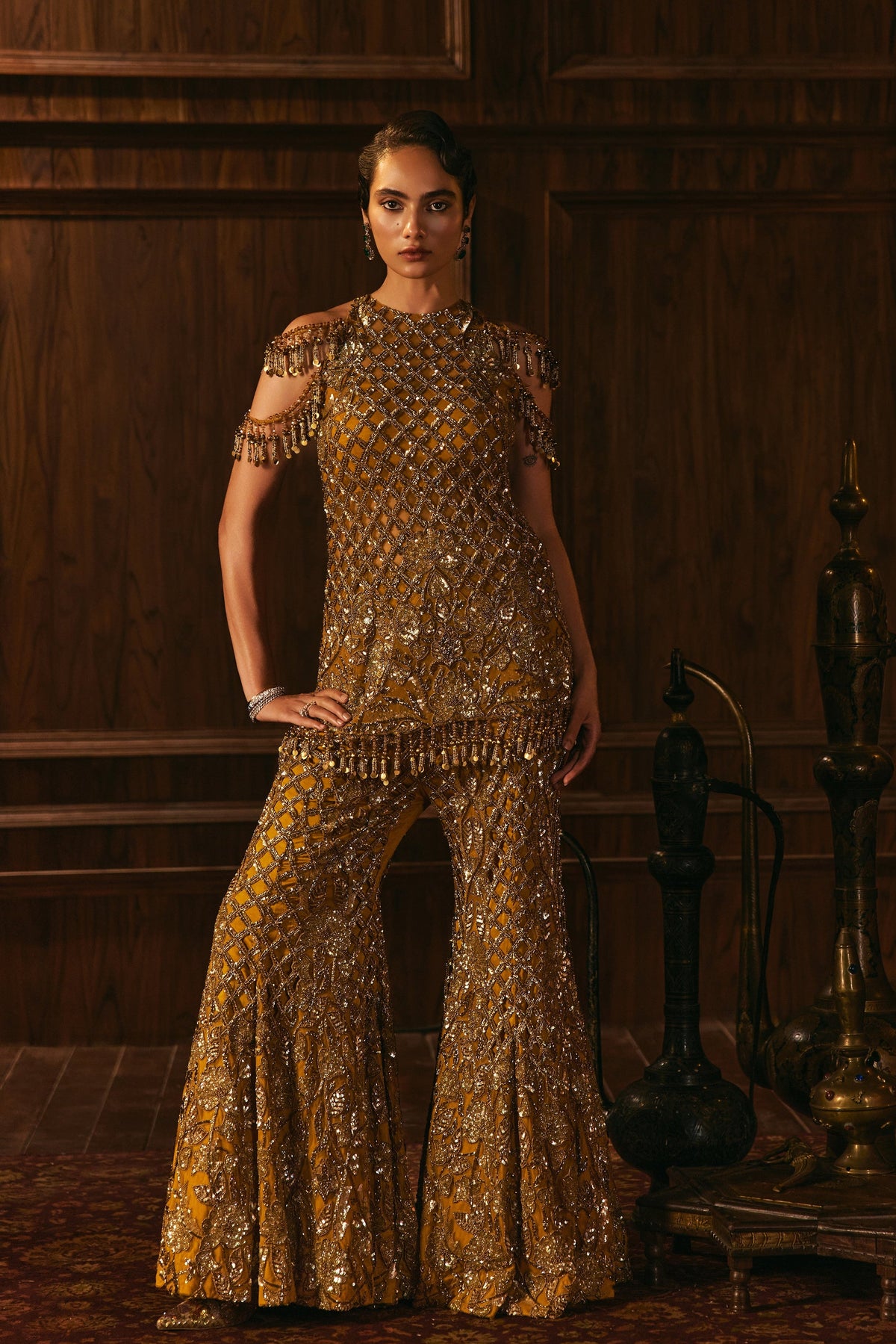 Midas Yellow- Sharara Set