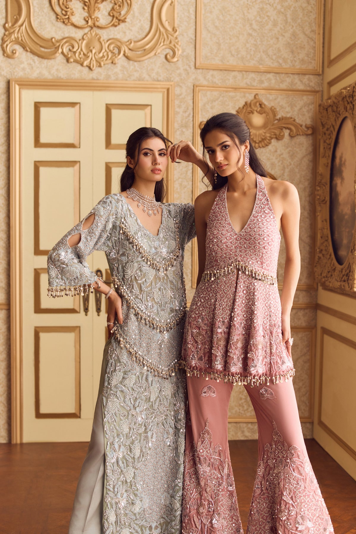 Petal Rose Sharara Set