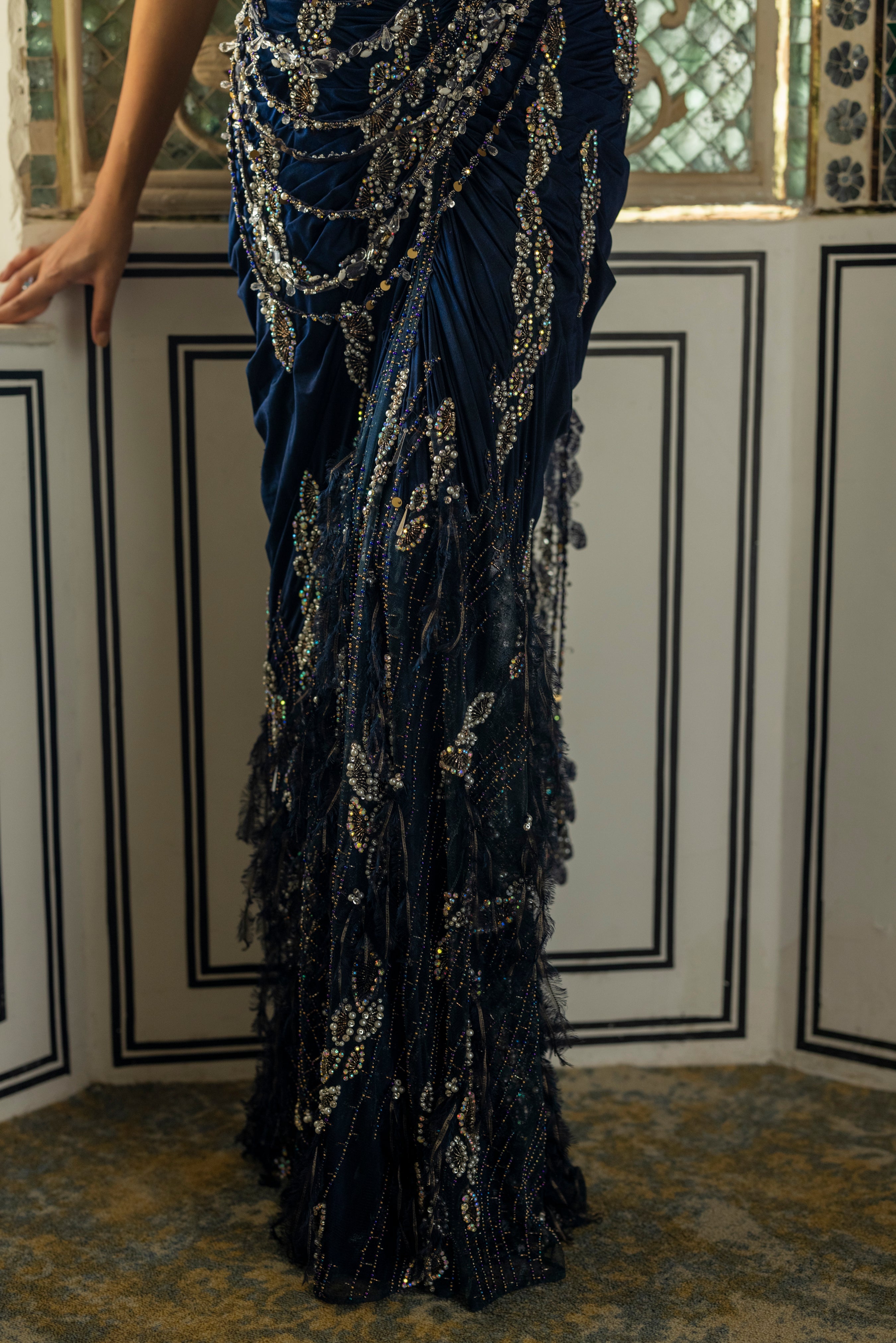 Ailiz Draped Saree