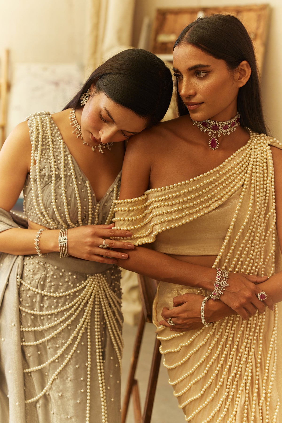 Luna Pearl Saree