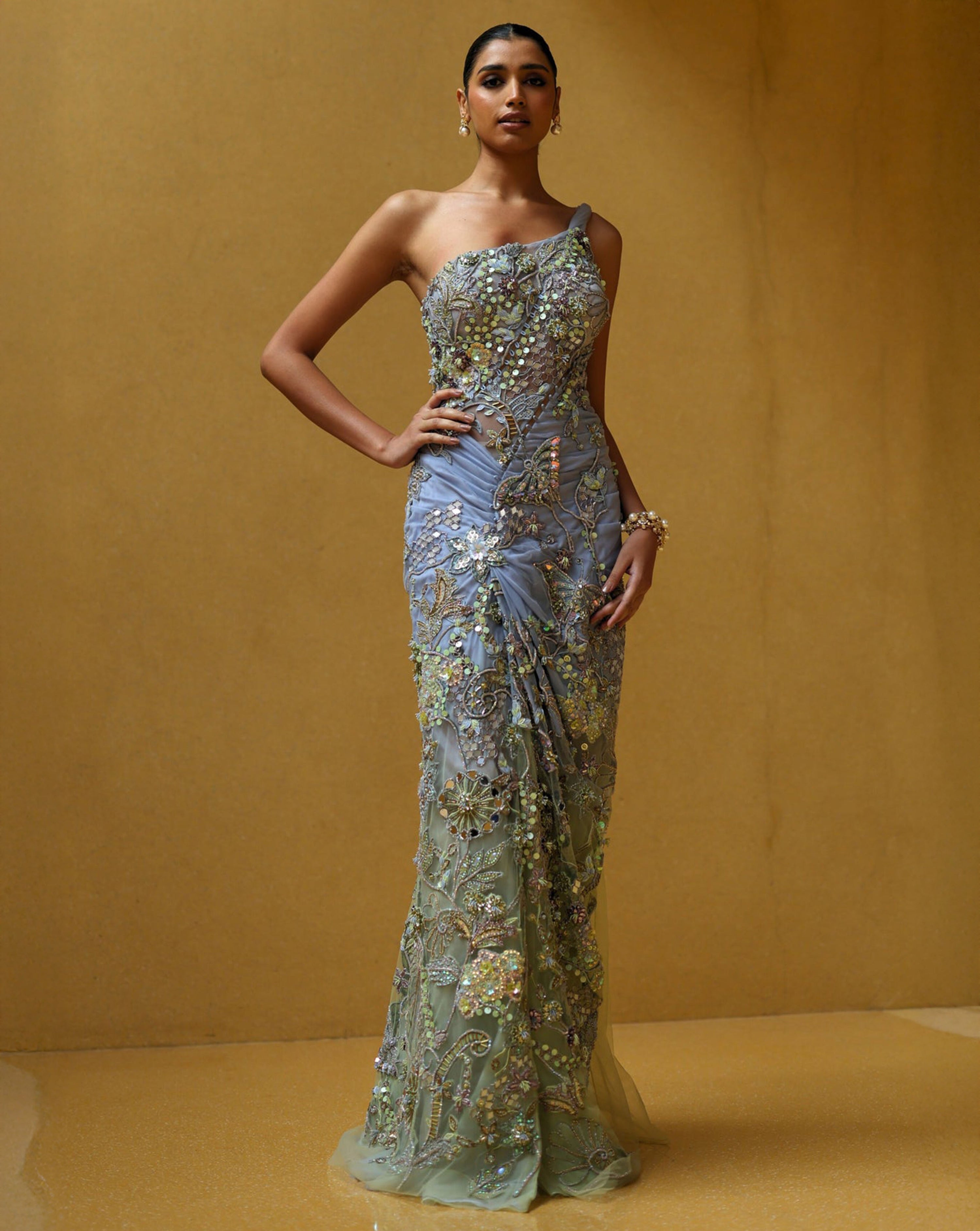Mirae Draped Dress