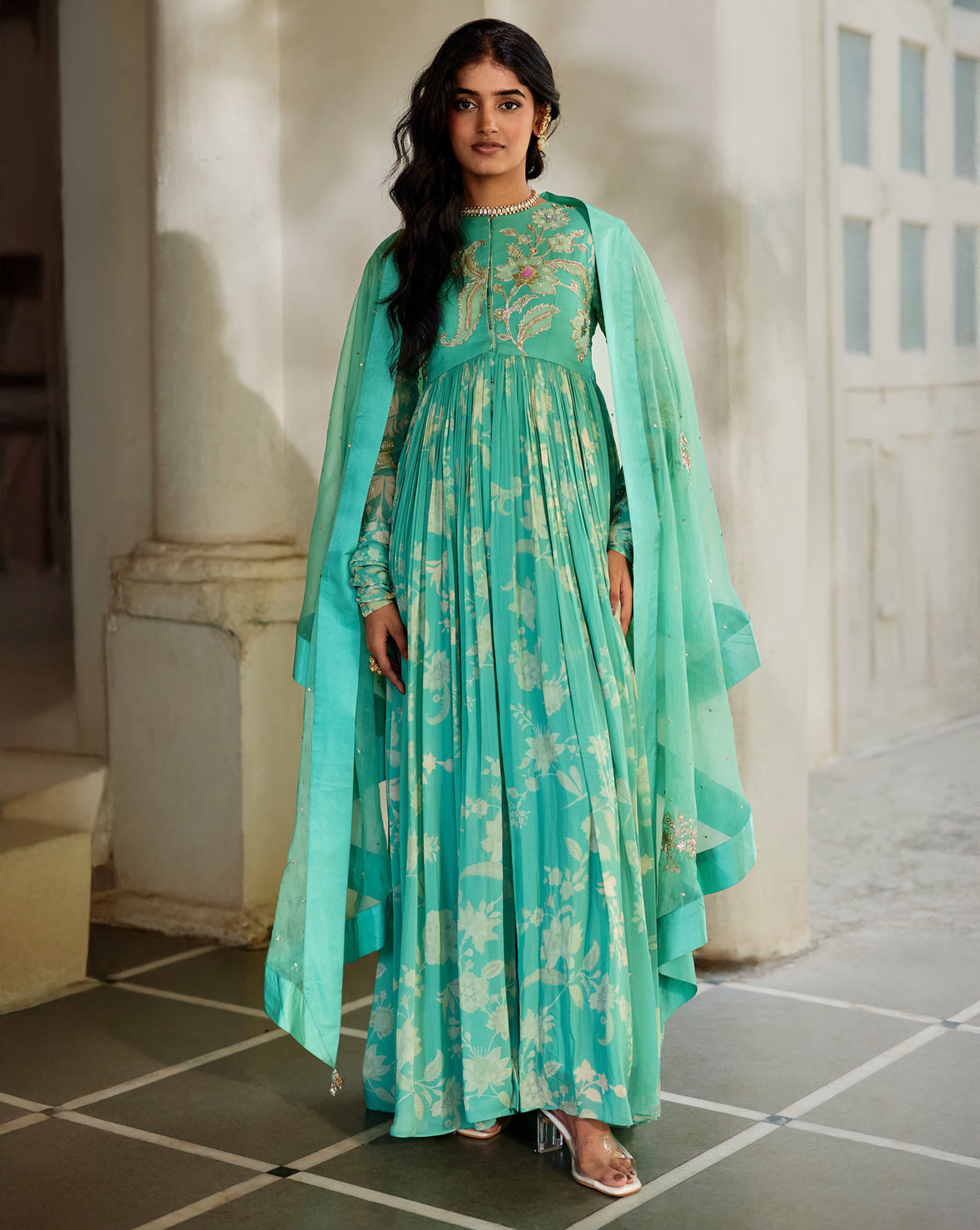 Moa Anarkali Set
