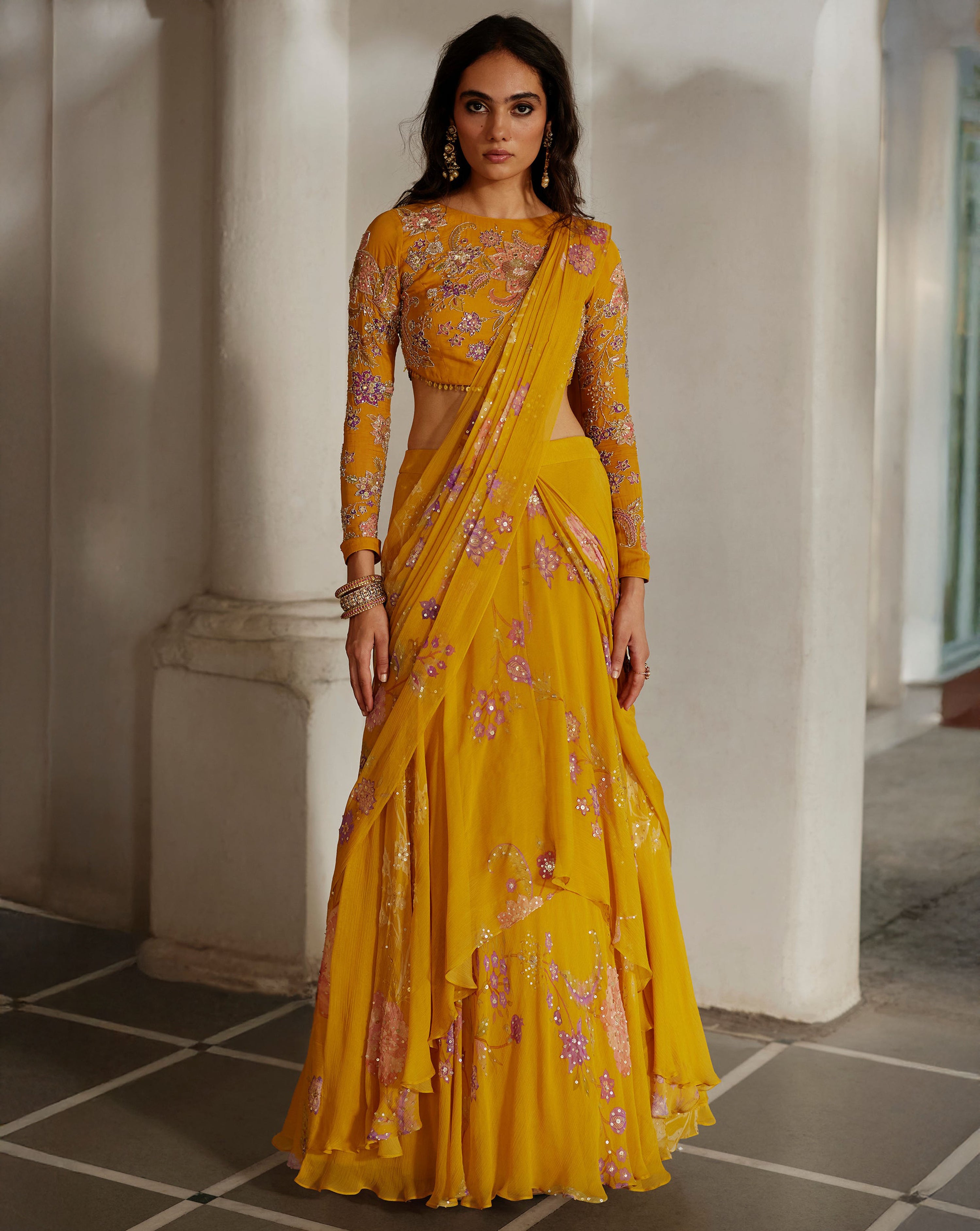 Moon Saree Set