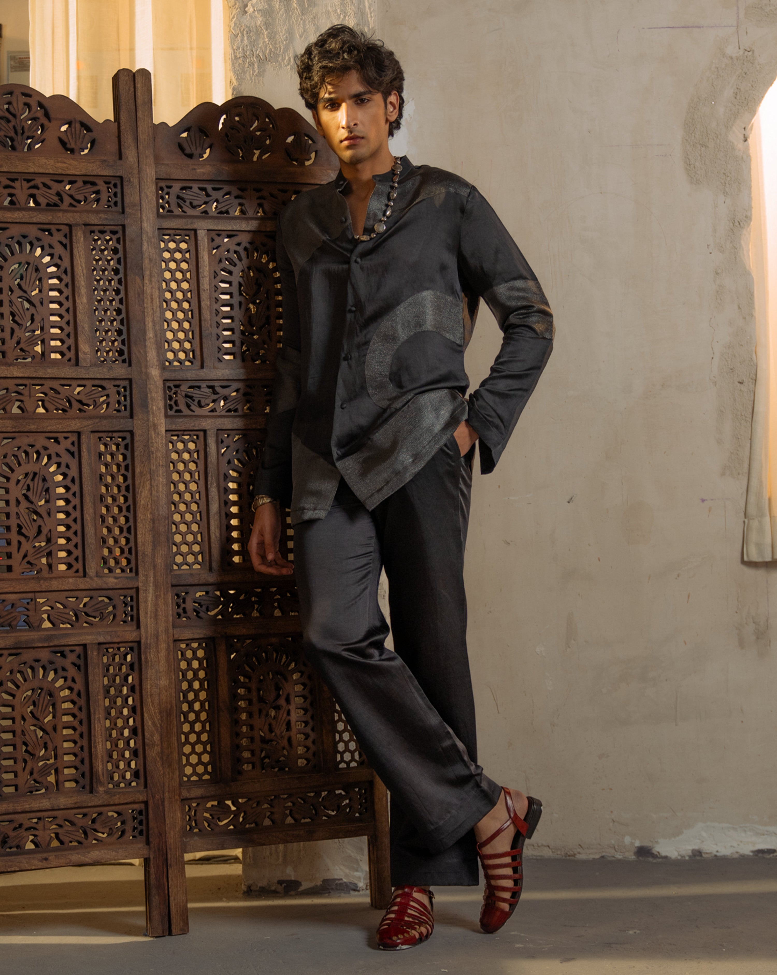 Moon Veil Kurta Set