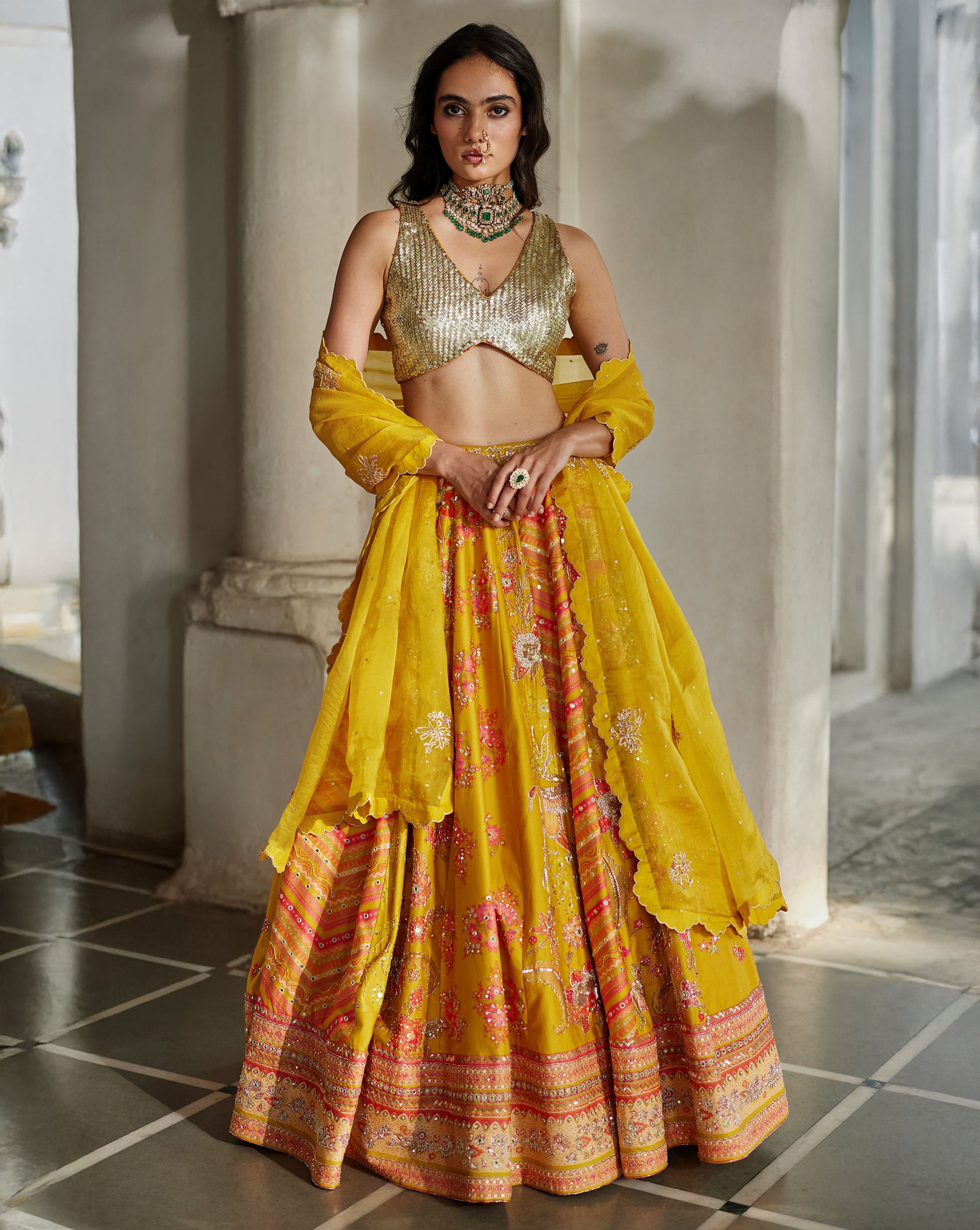 Naru Lehenga Set