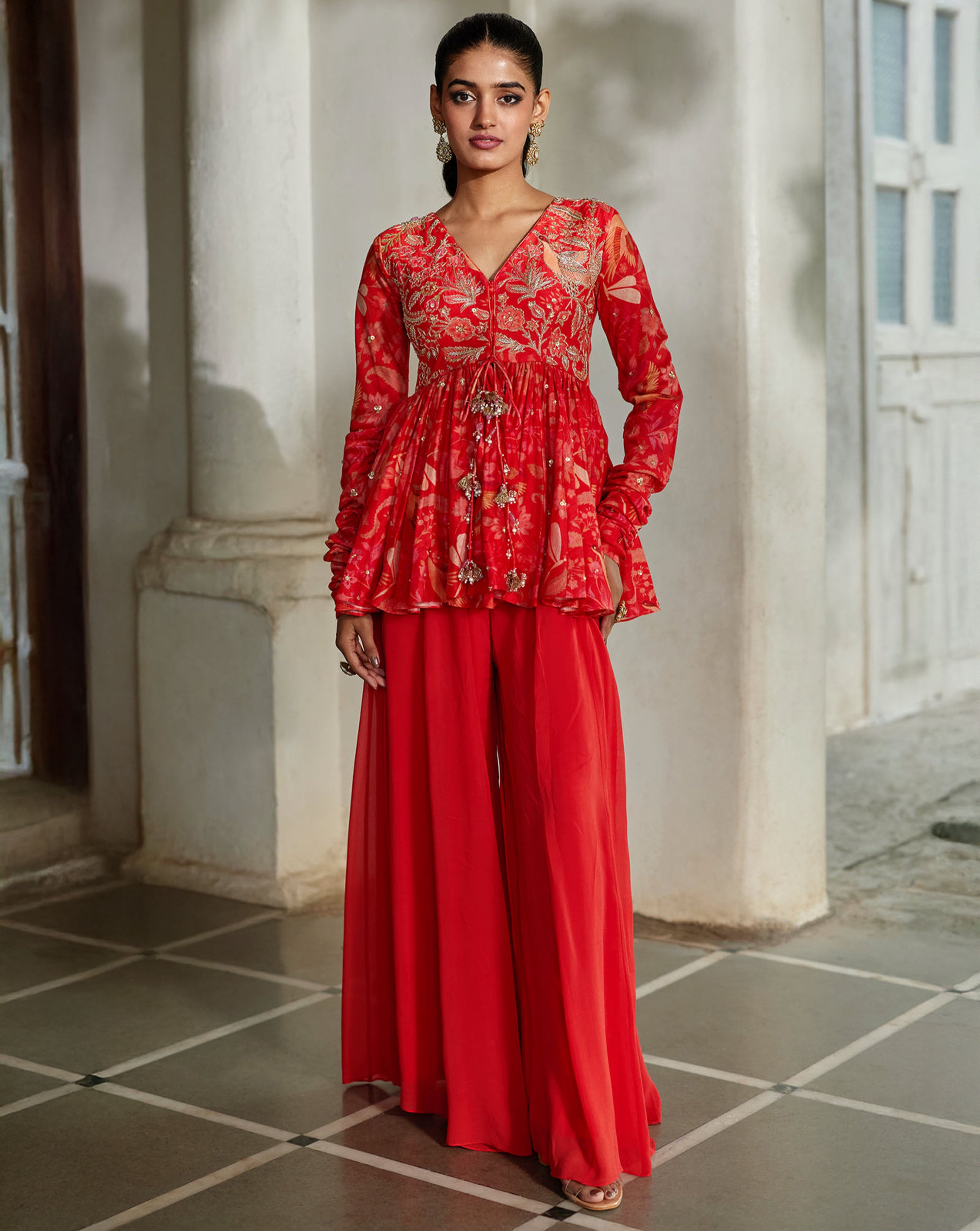Noci Peplum Set