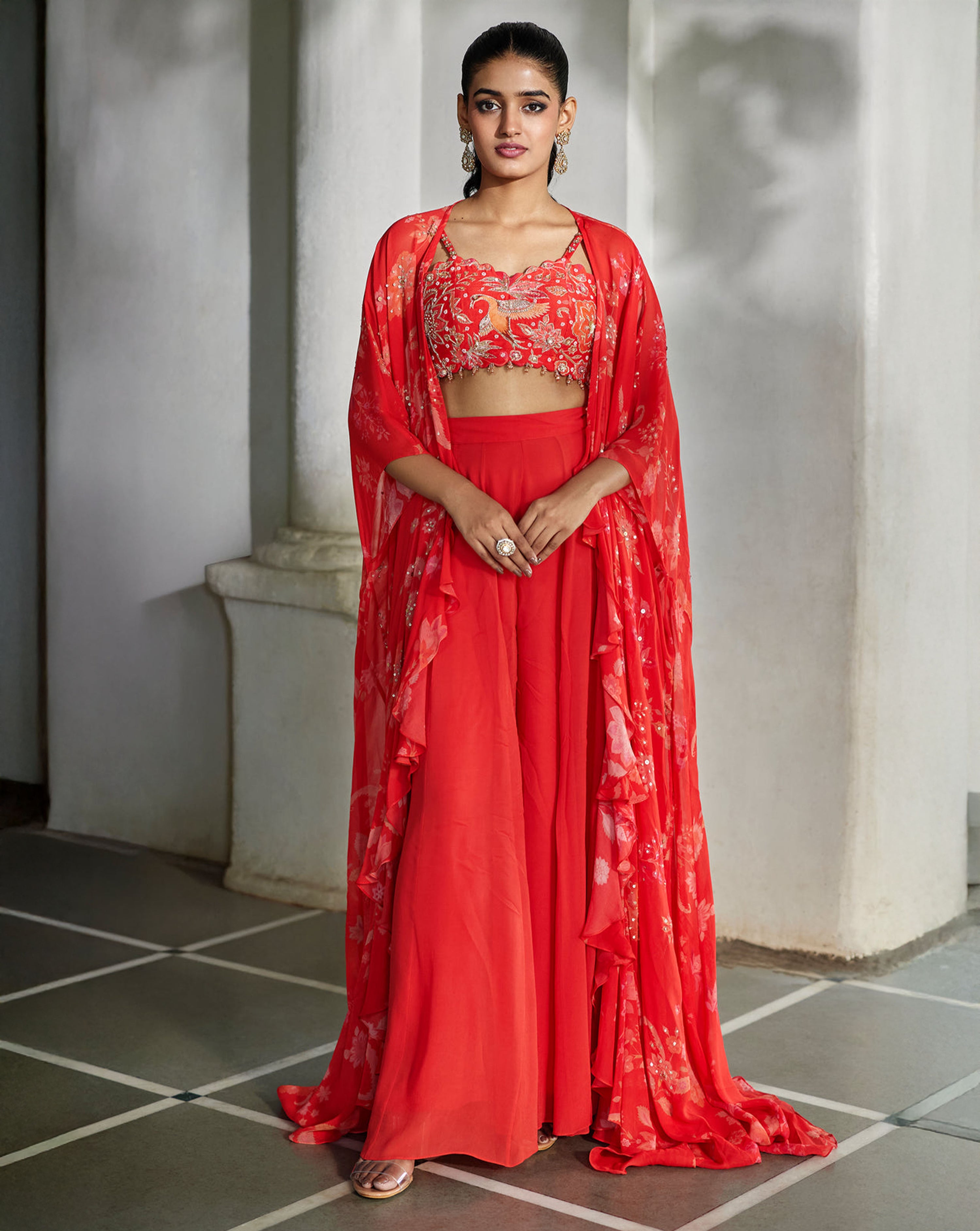 Nunu Jacket Palazzo Set