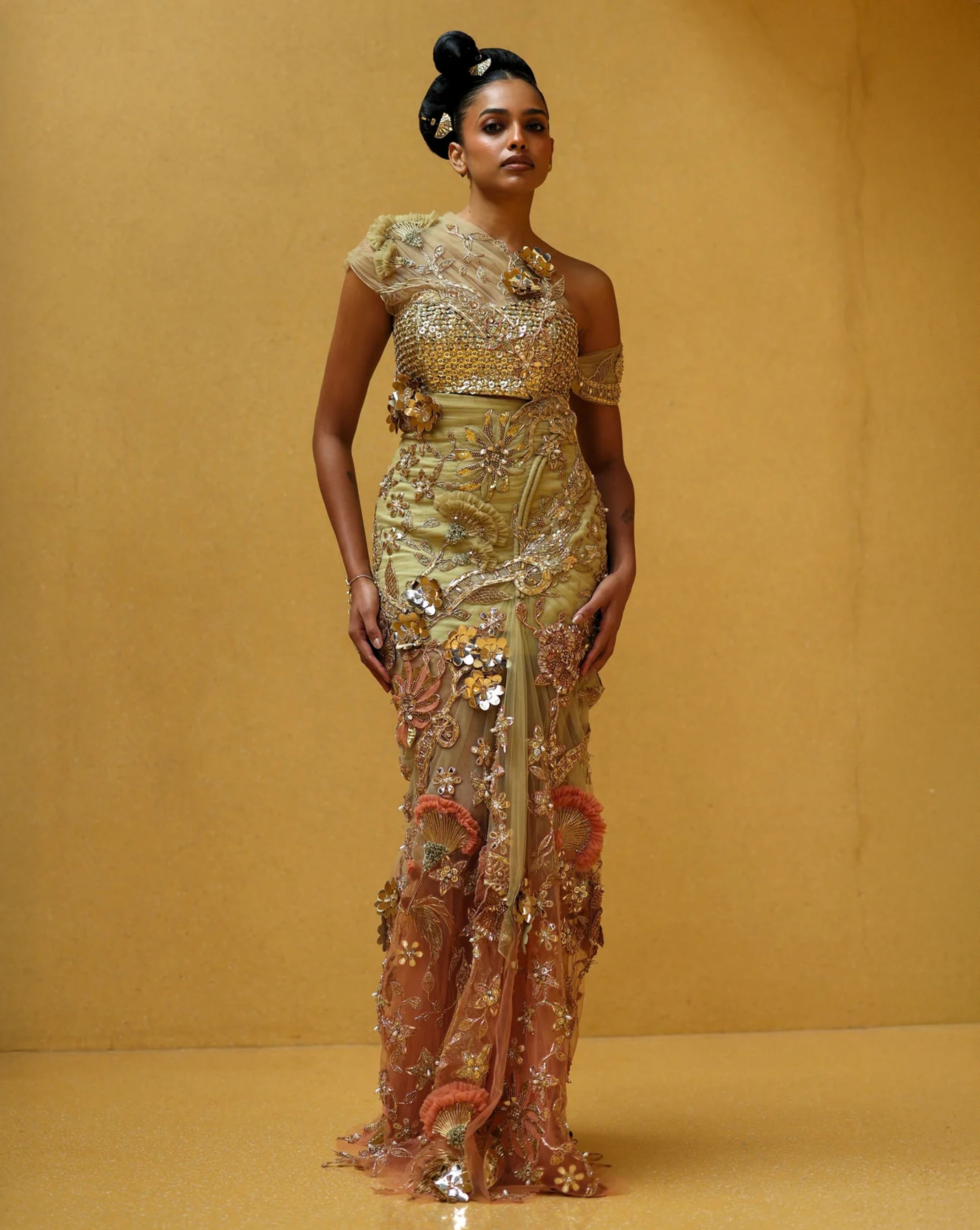 Oraya Draped Dress