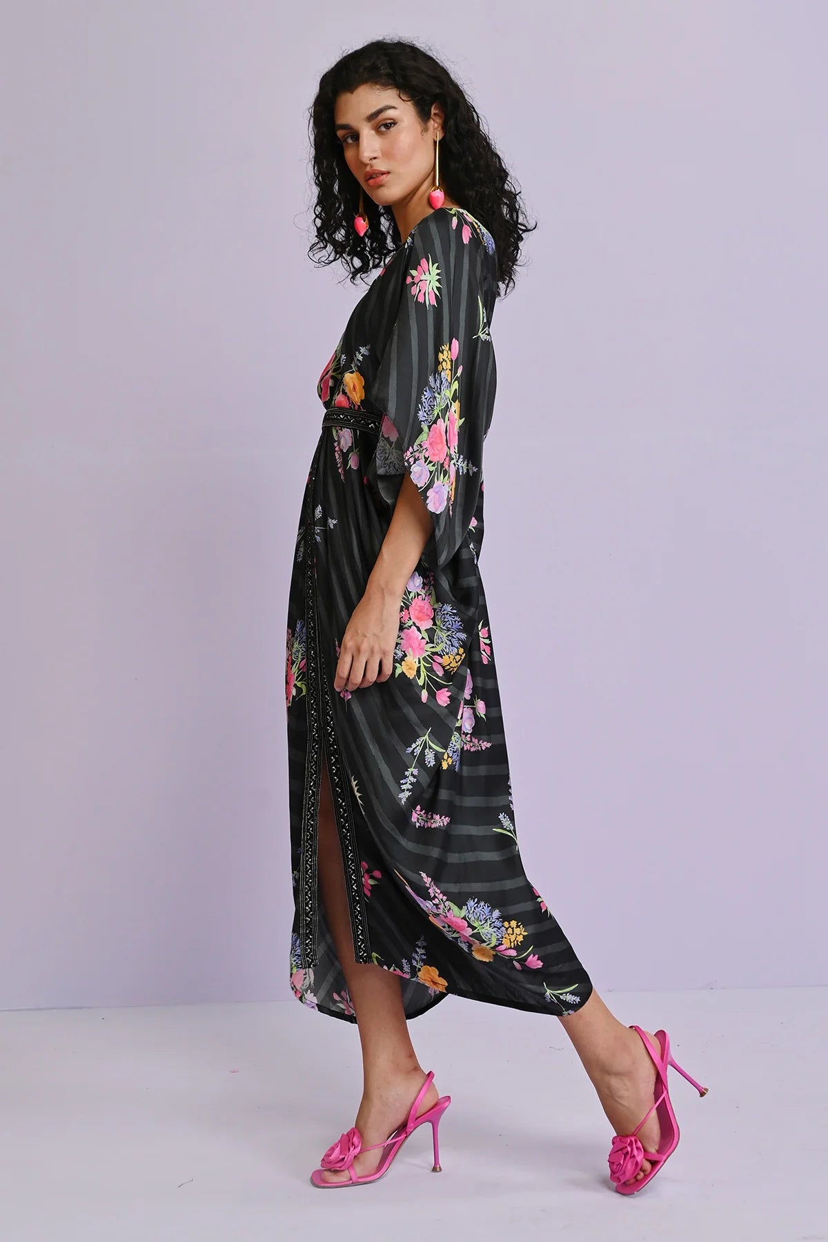 Bella Satin Kaftan