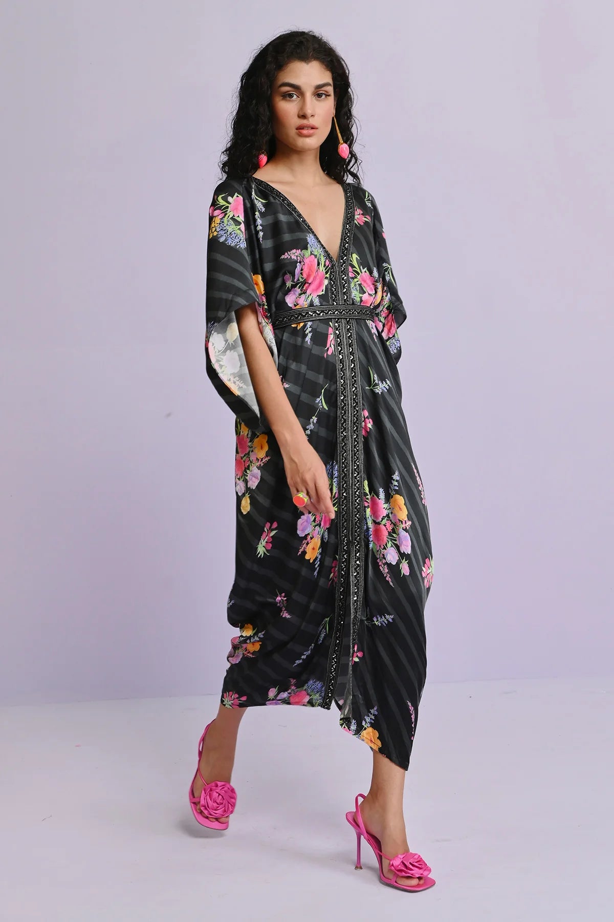 Bella Satin Kaftan