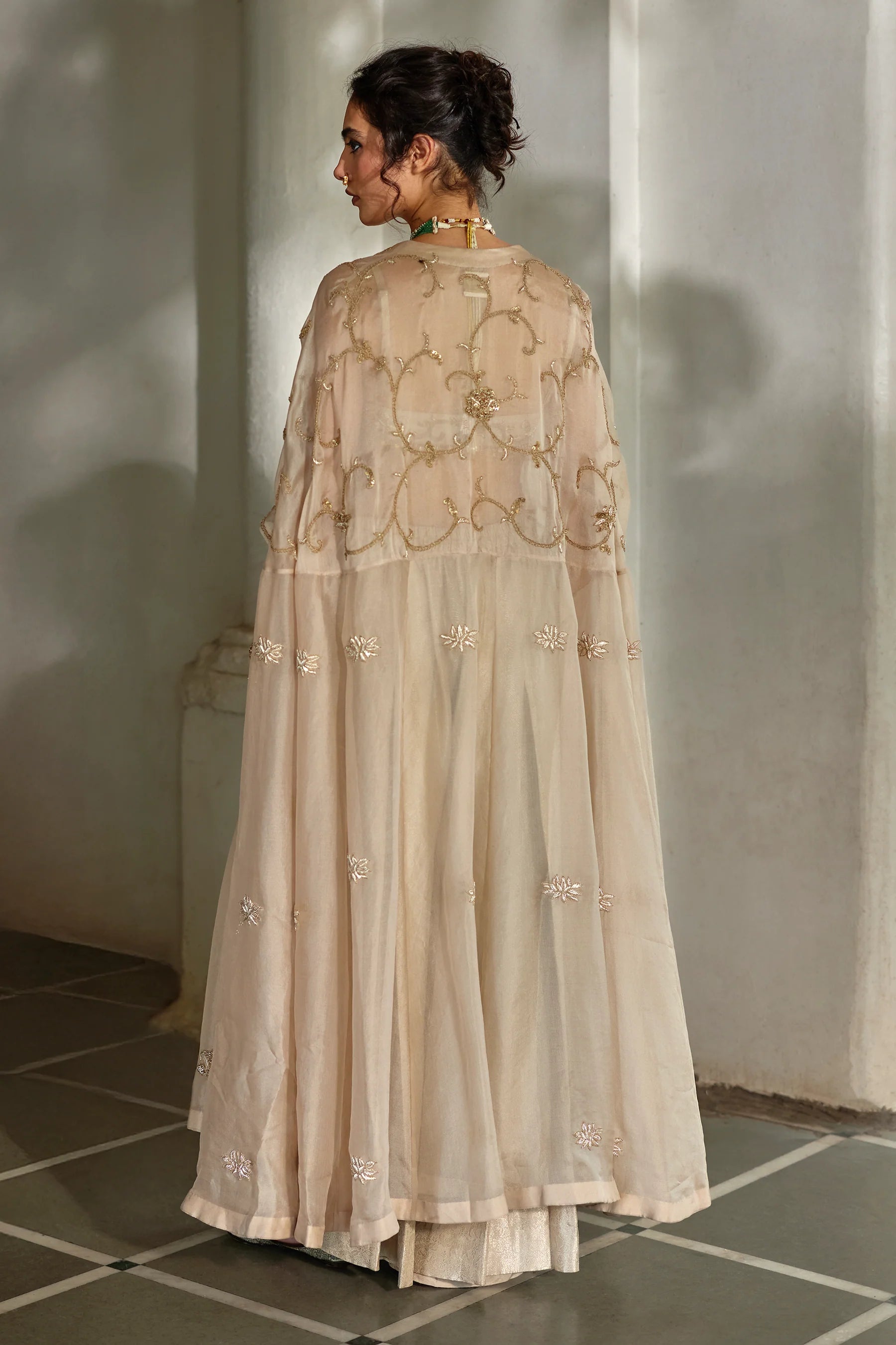 Aira Cape Palazzo Set