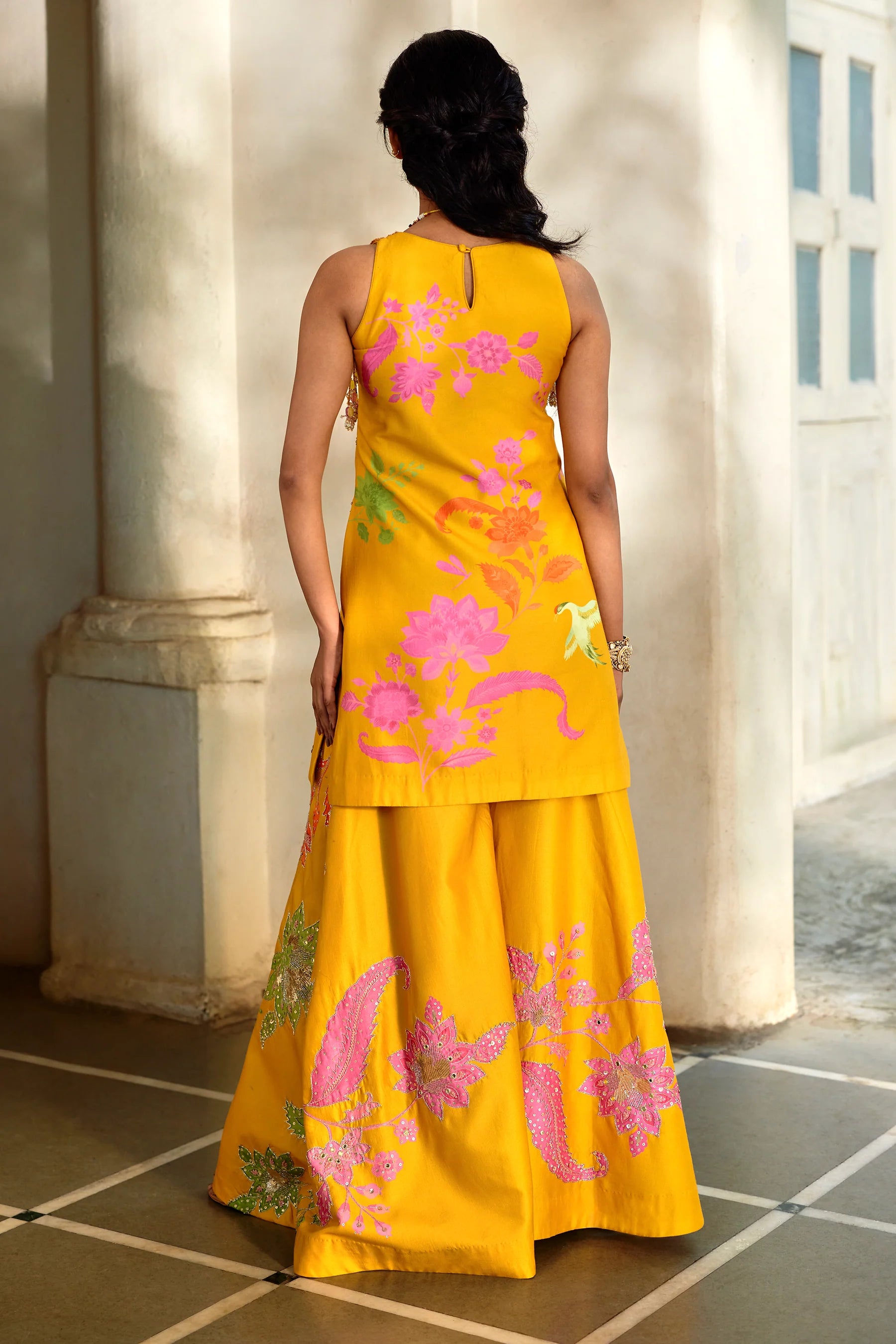Halo Kurti Set - Honey
