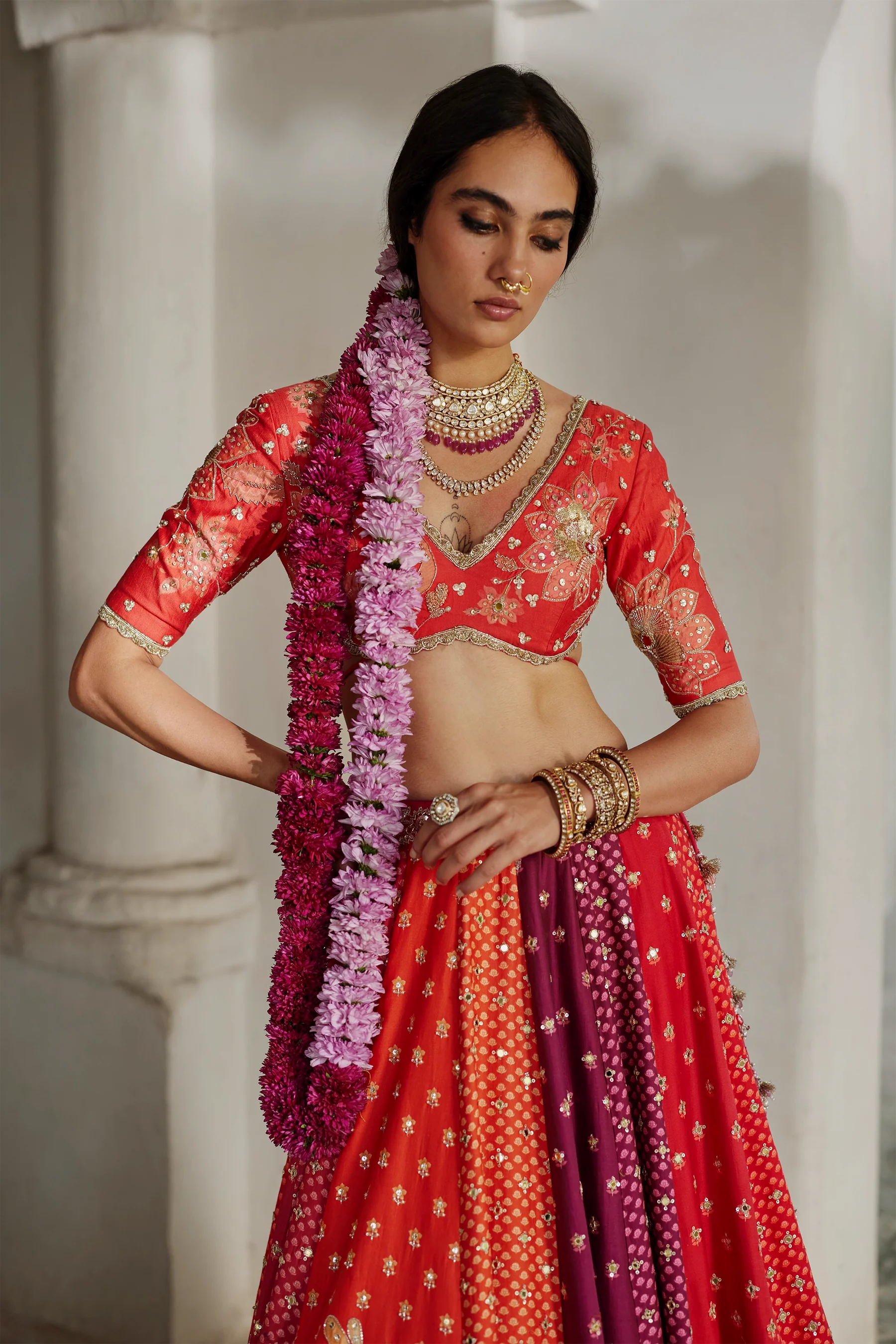 Indu Lehenga Set