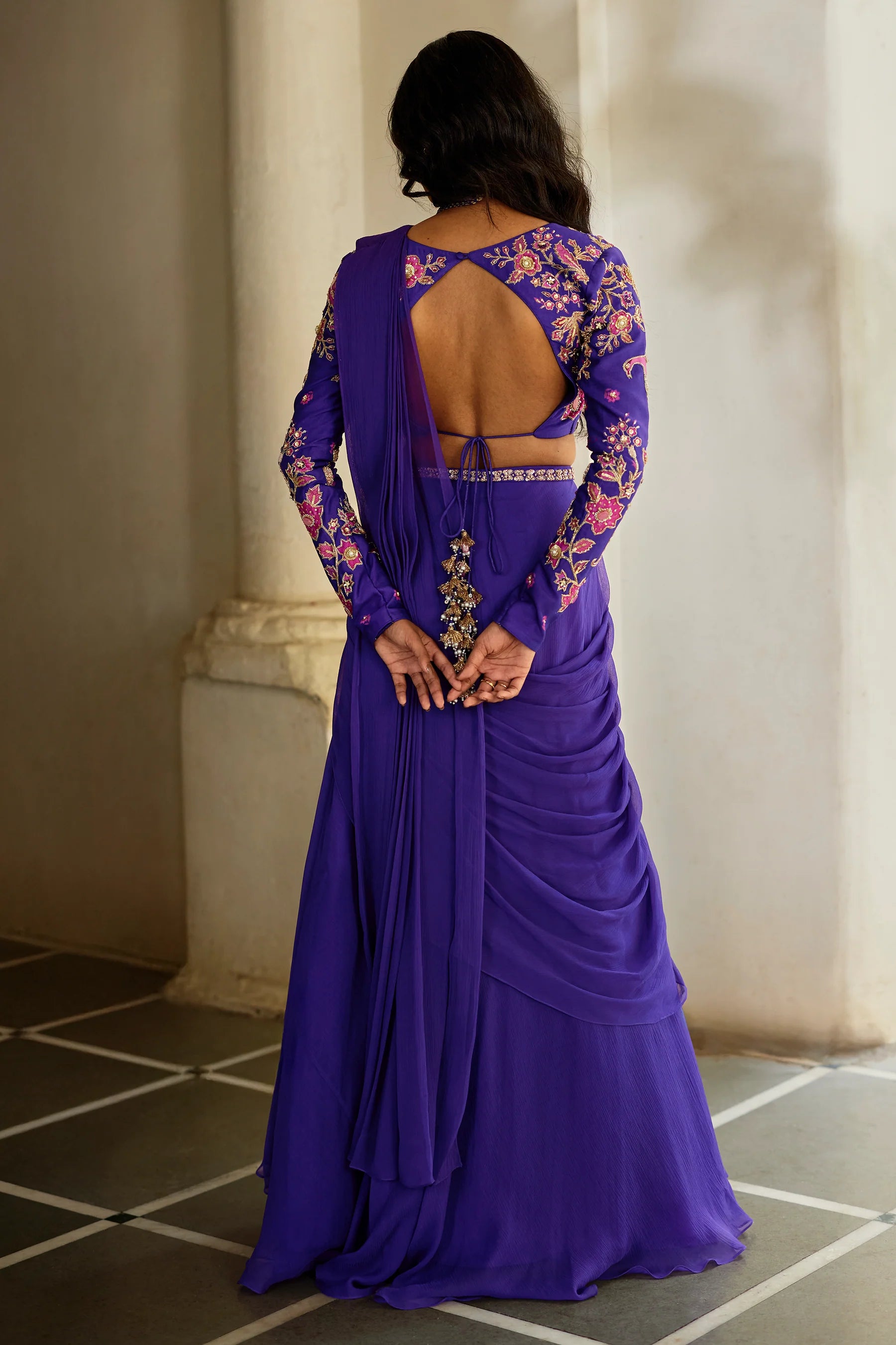 Lithi Saree Set