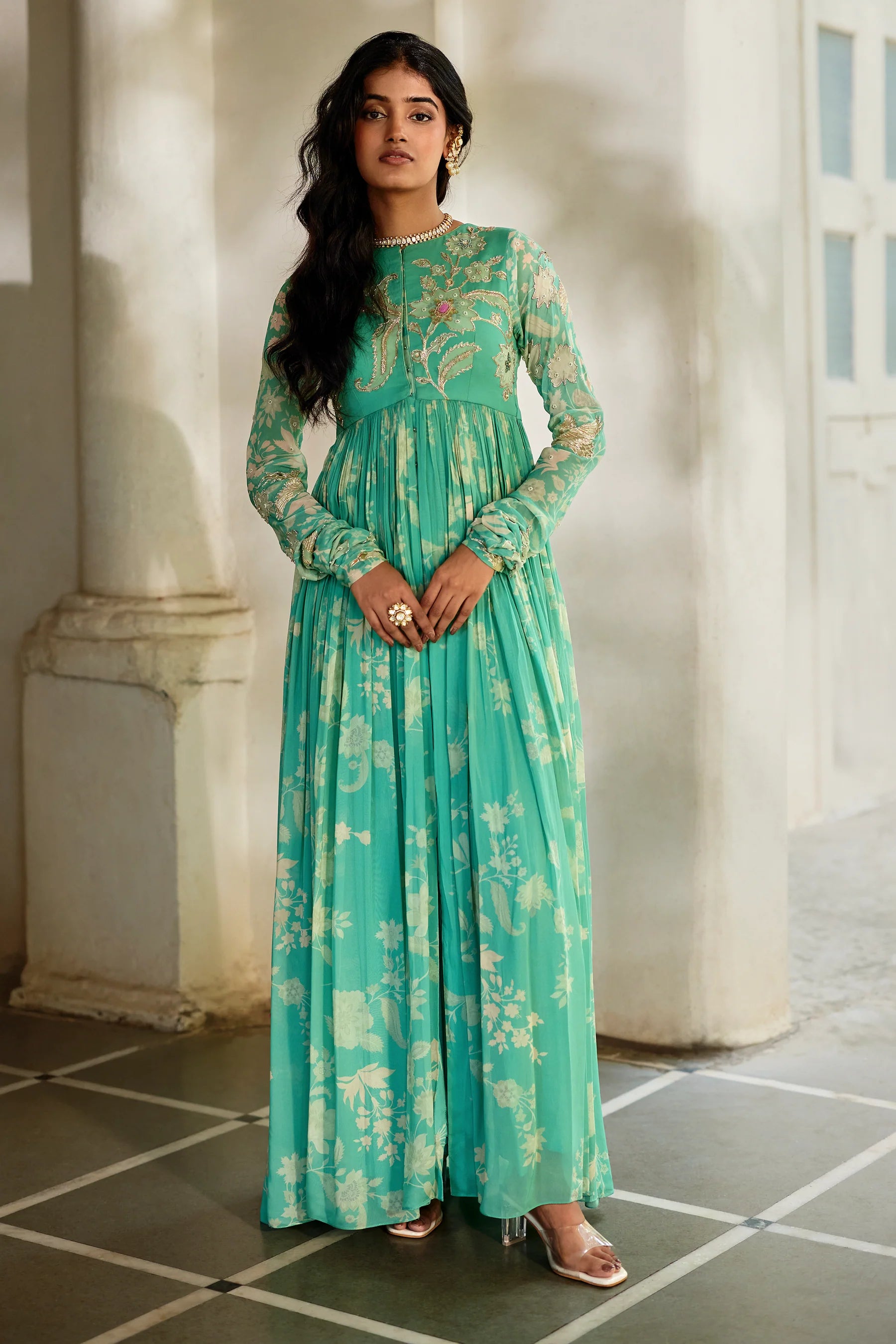 Moa Anarkali Set