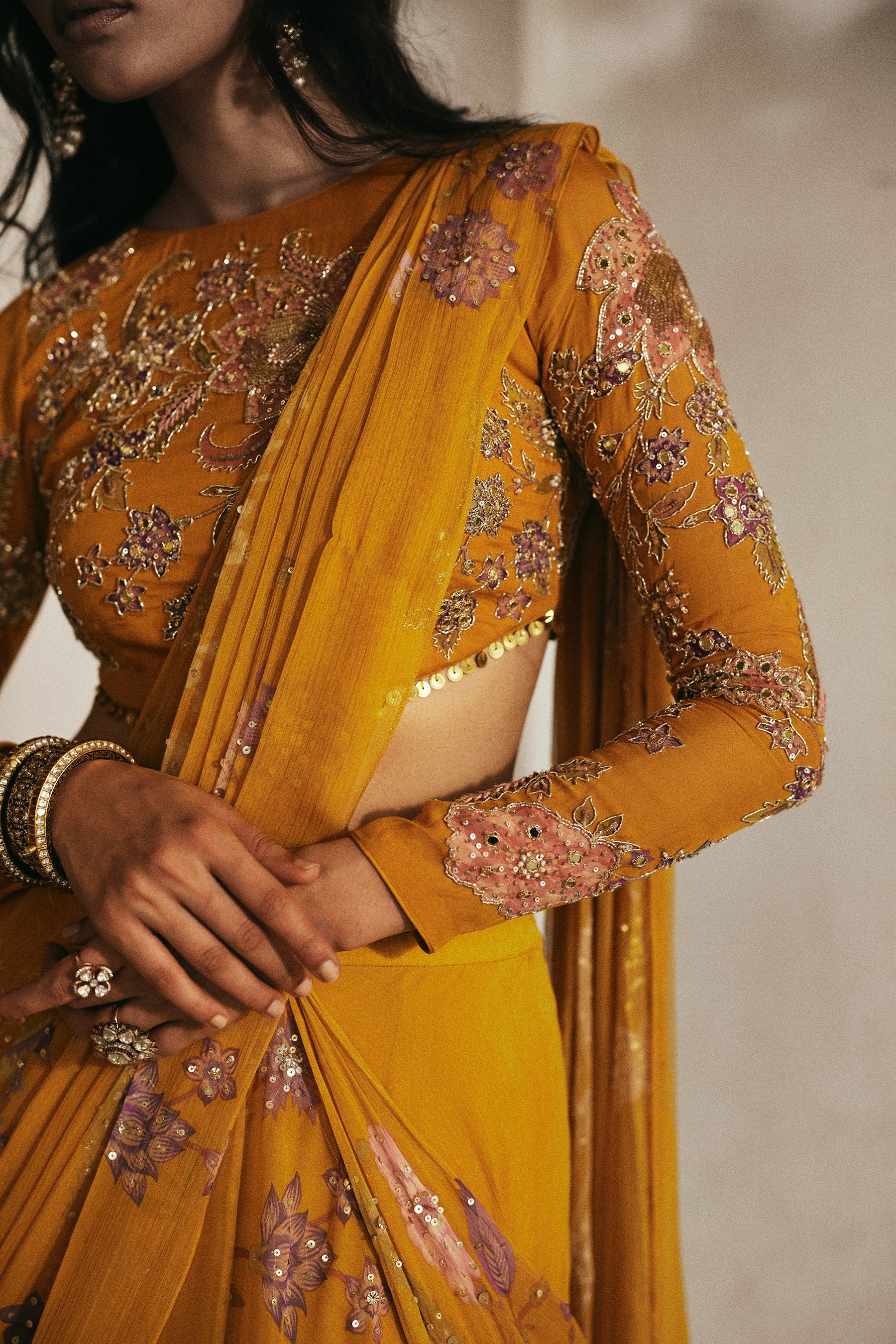 Moon Saree Set